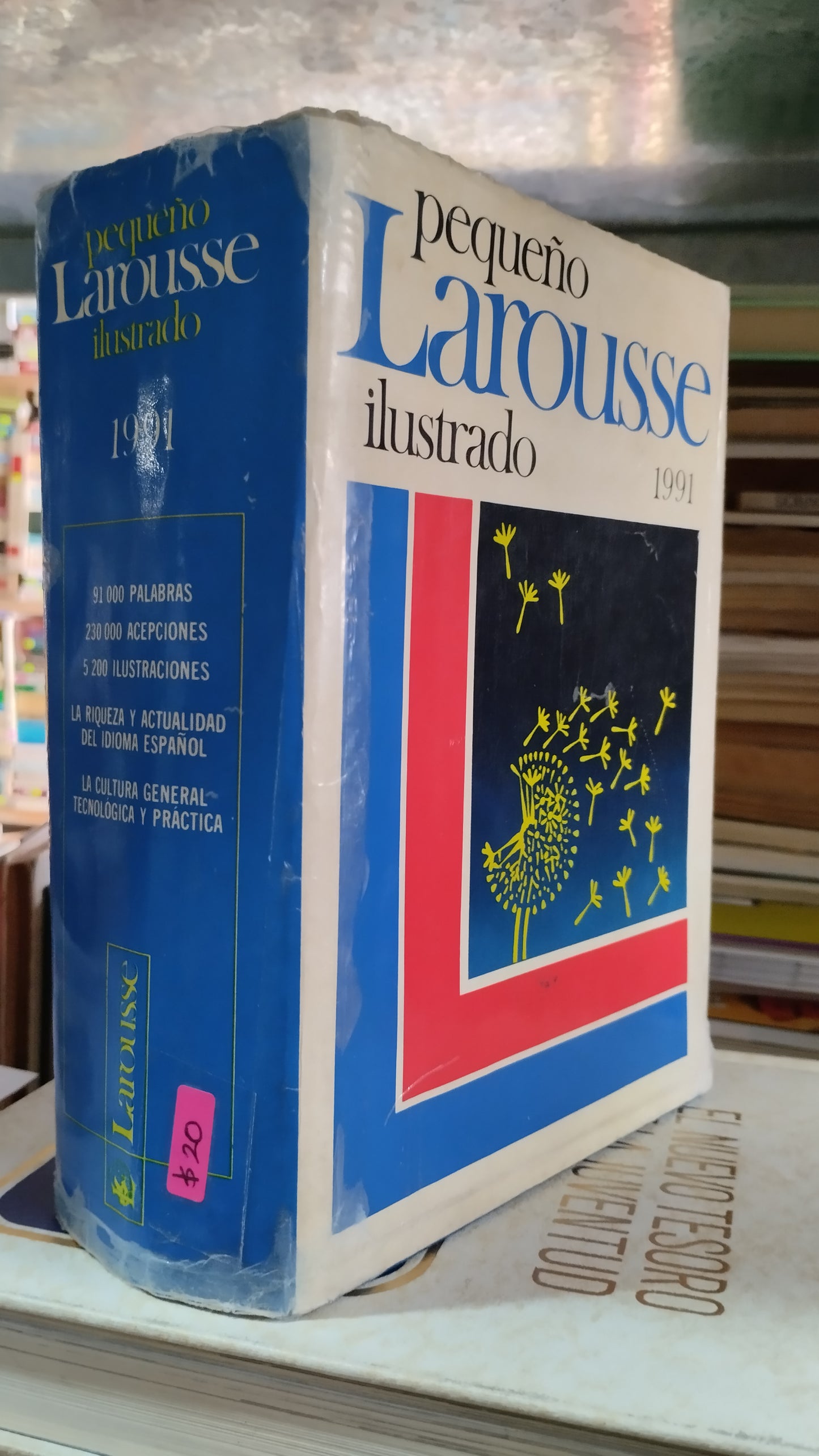 PEQUEÑO LAROUSSE ILUSTRADO 1991 LIBRO USADO EDUCACIÓN ALDAMA