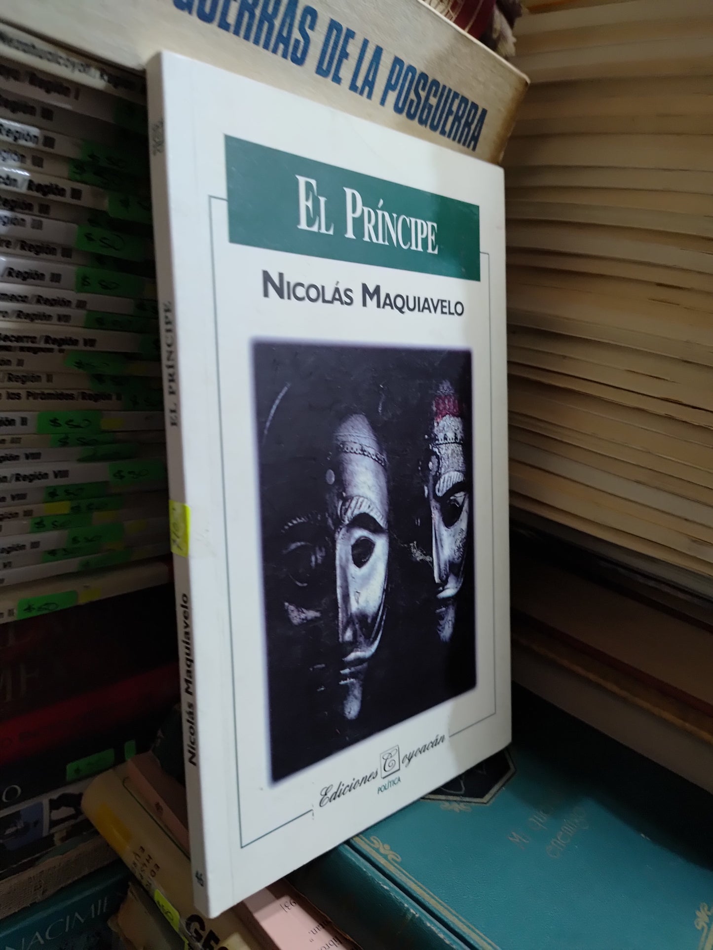 EL PRINCIPE POR NICOLAS MAQUIAVELO USADO NOVELAS JUAREZ 507