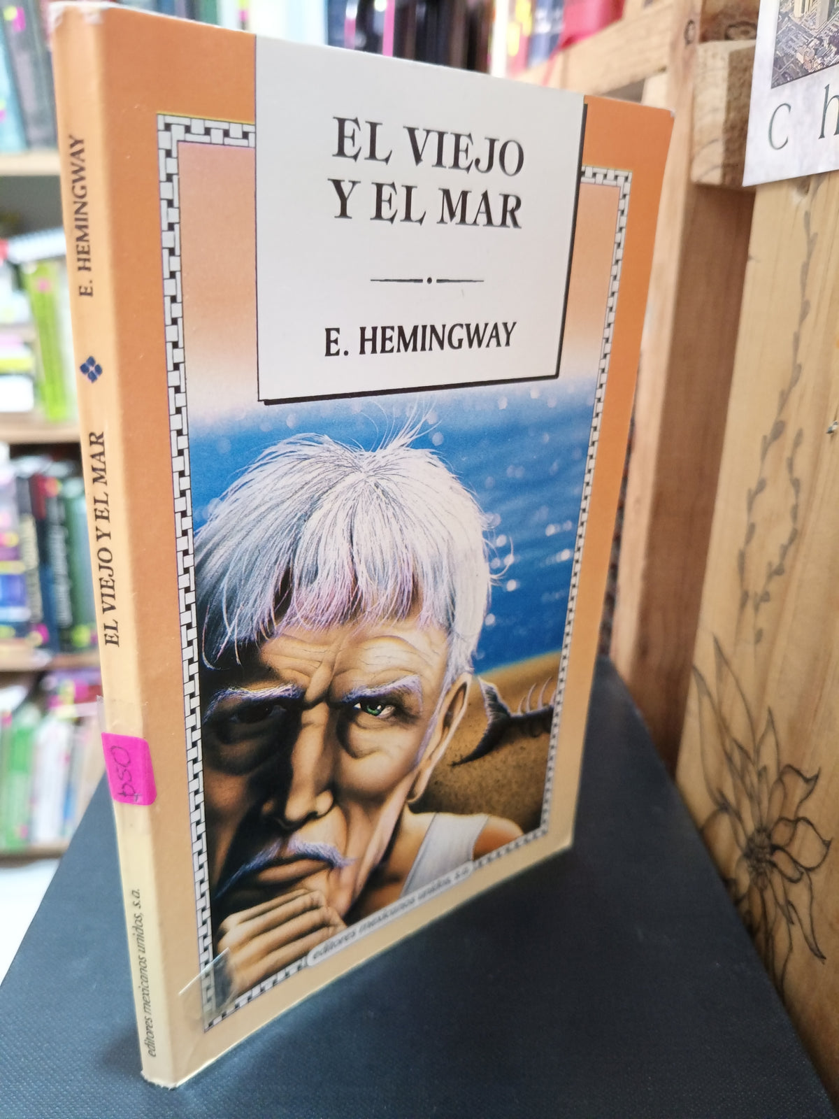 EL VIEJO Y EL MAR E. HEMINGWAY USADO NOVELA LITERARIO 305