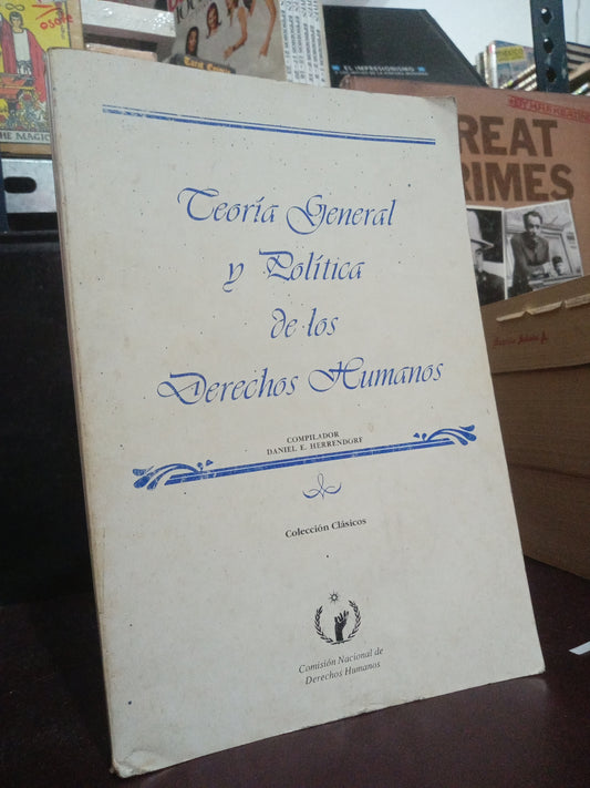 TEORIA GENERAL Y POLITICA DE LOS DERECHOS HUMANOS POR DANIEL E. HERRENDORE USADO DERECHO LITERARIO 305