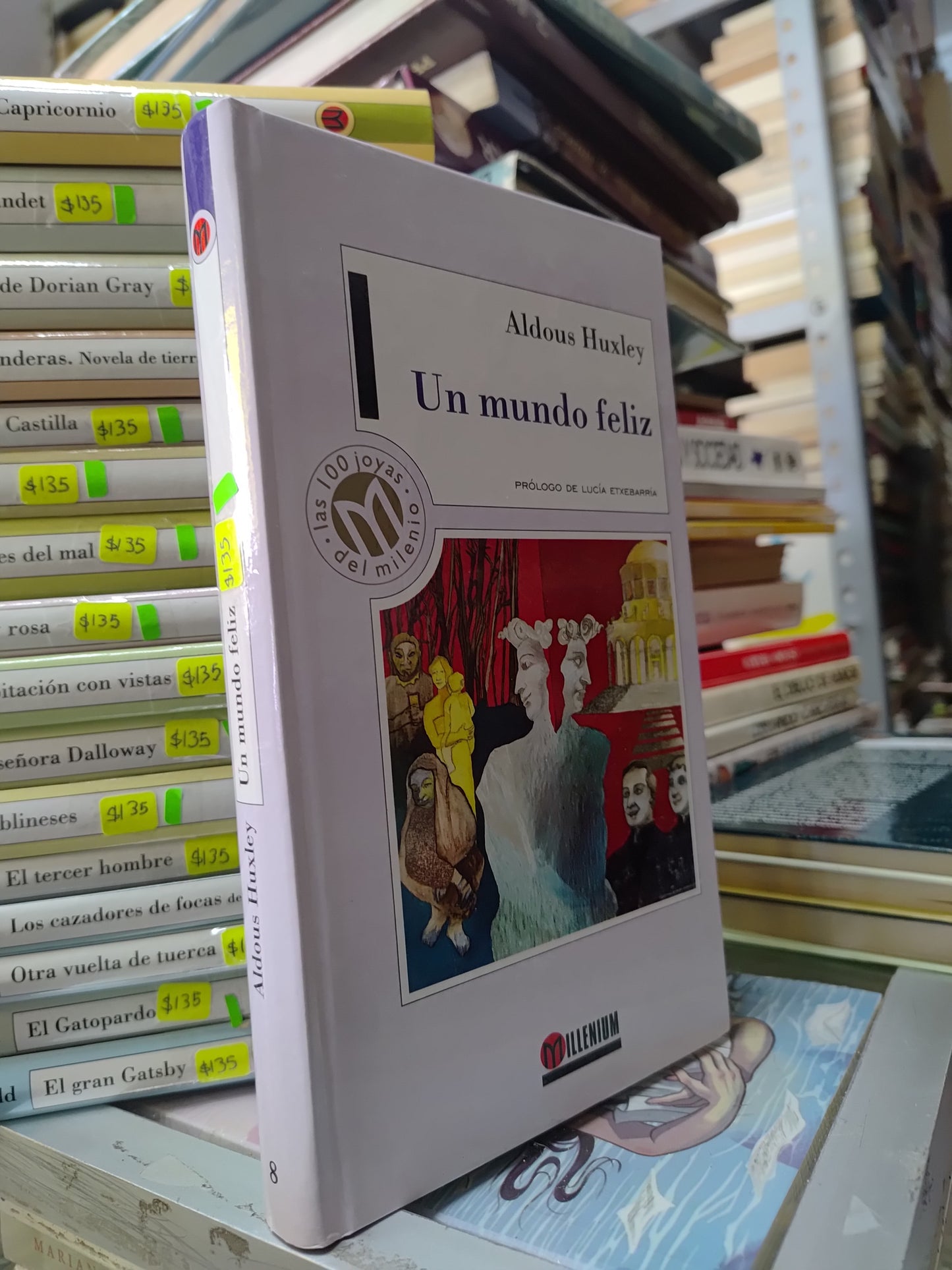 UN MUNDO FELIZ POR ALDOUS HUXLEY USADO NOVELAS JUAREZ 515