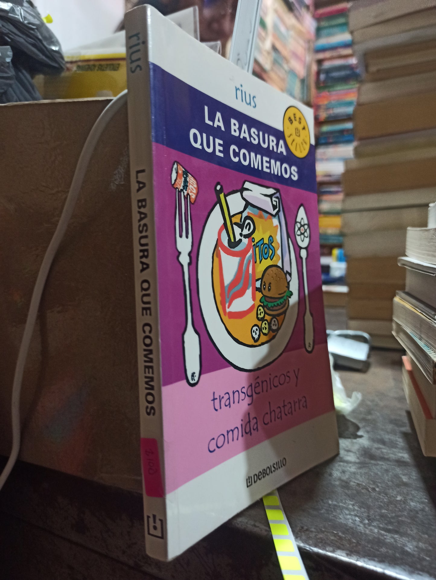 LA BASURA QUE COMEMOS POR RIUS USADO NOVELAS ALDAMA