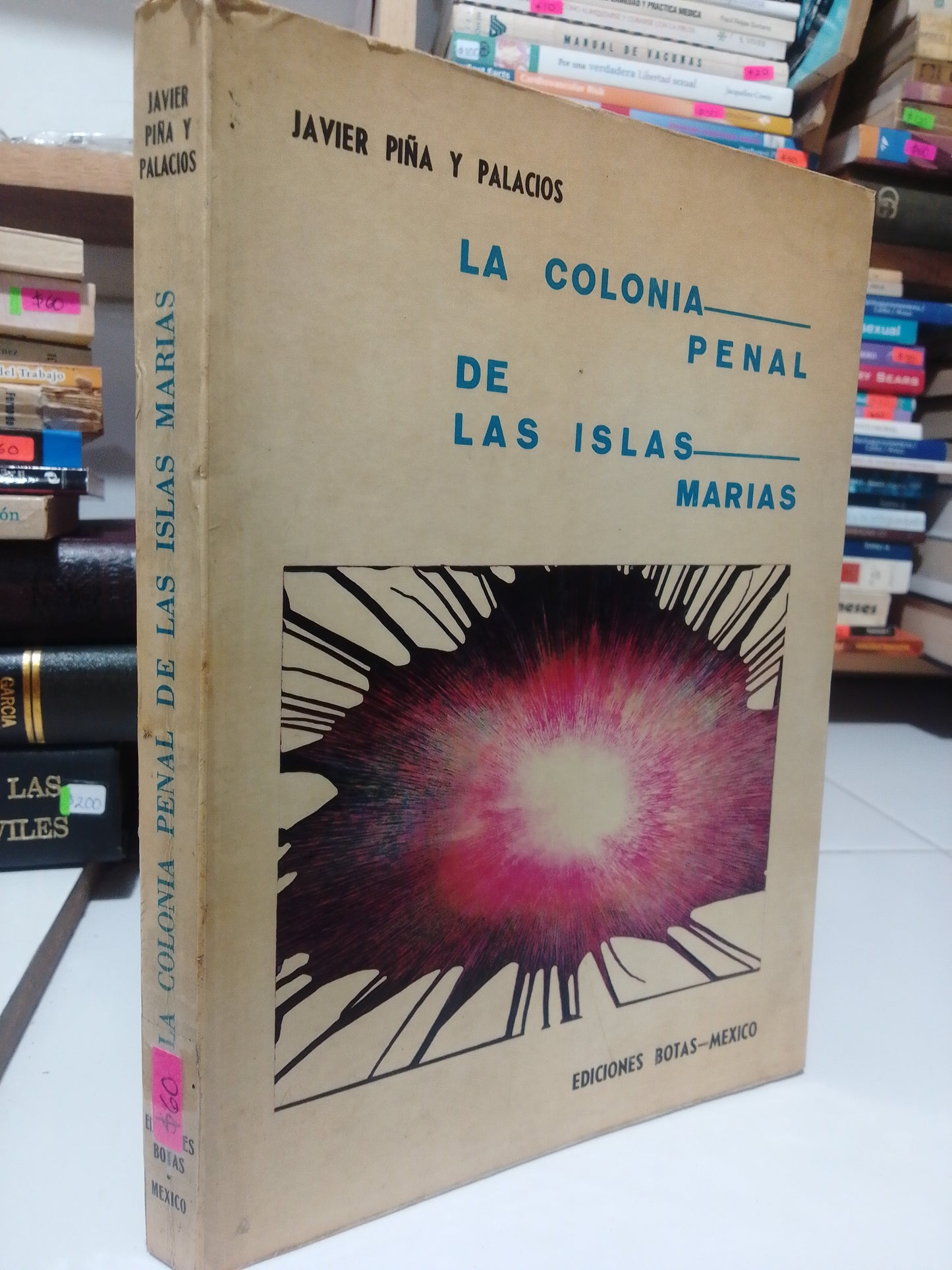 LA COLONIA PENAL DE LAS ISALAS MARINAS POR JAVIER PIÑA Y PALACIOS USADO DERECHO JUAREZ