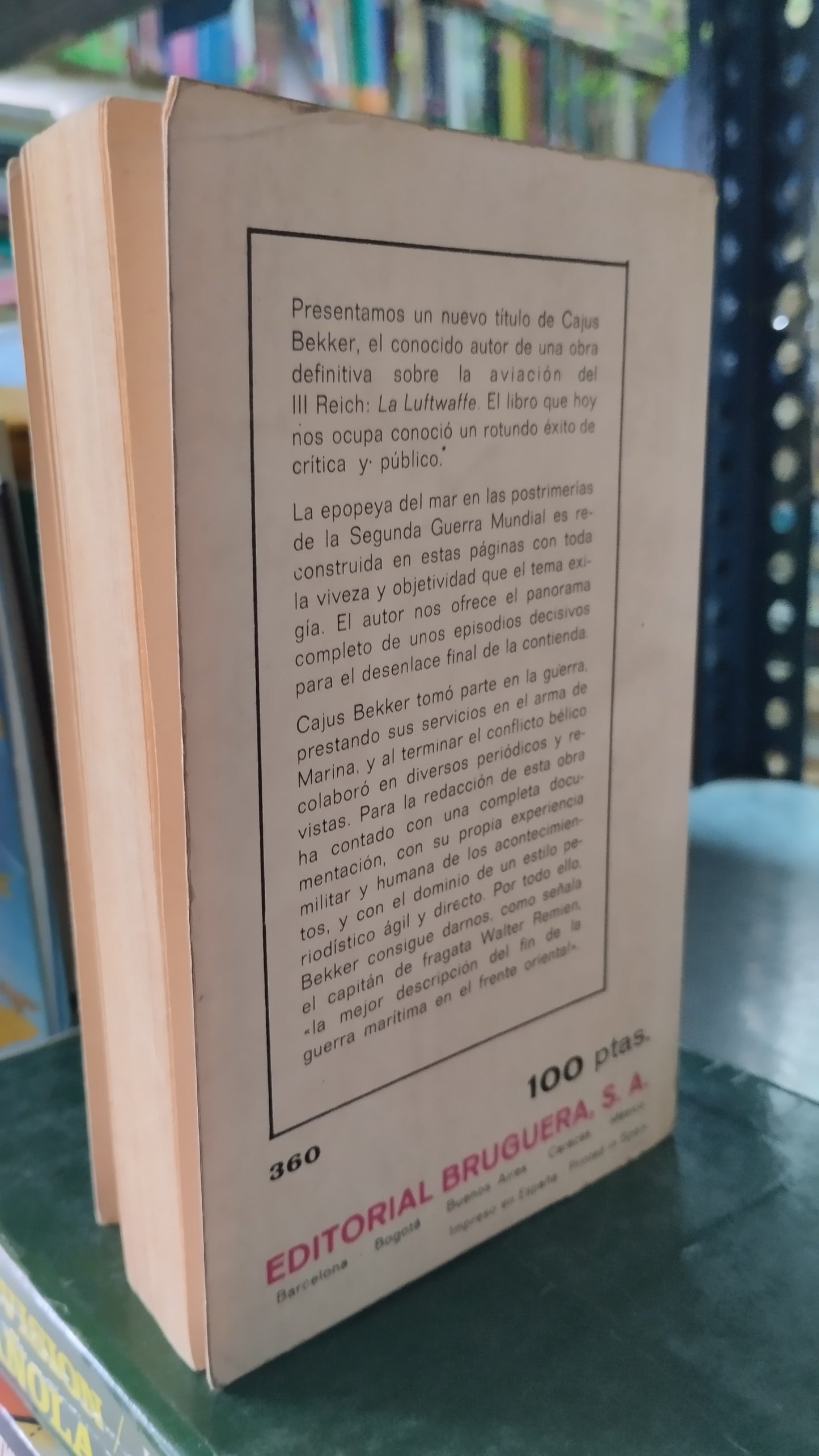 LA ULTIMA ODISEA POR CAJUS BEKKER LIBRO USADO HISTORIA ALDAMA