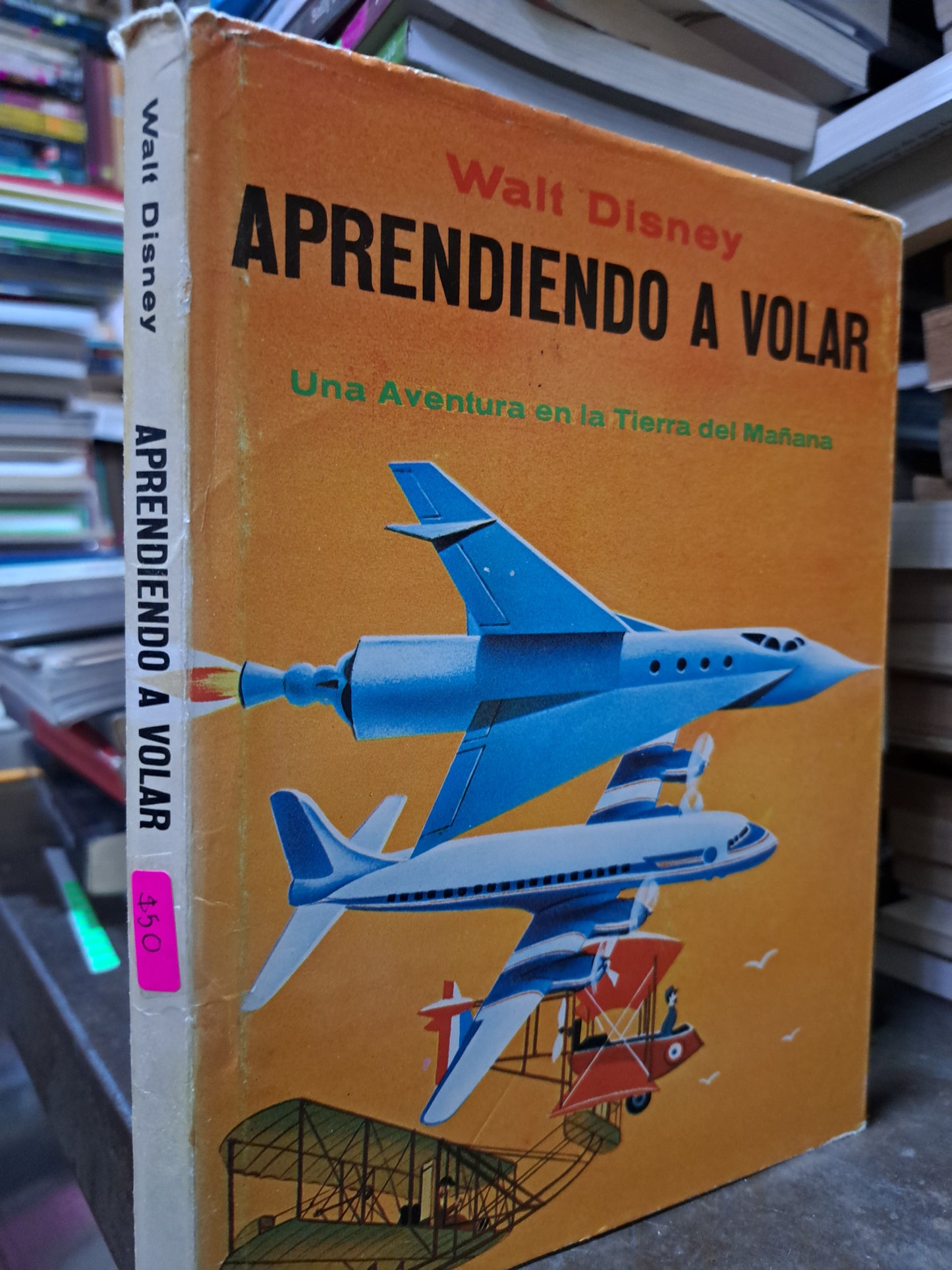 APRENDIENDO A VOLAR WALT DISNEY USADO INFANTIL ALDAMA