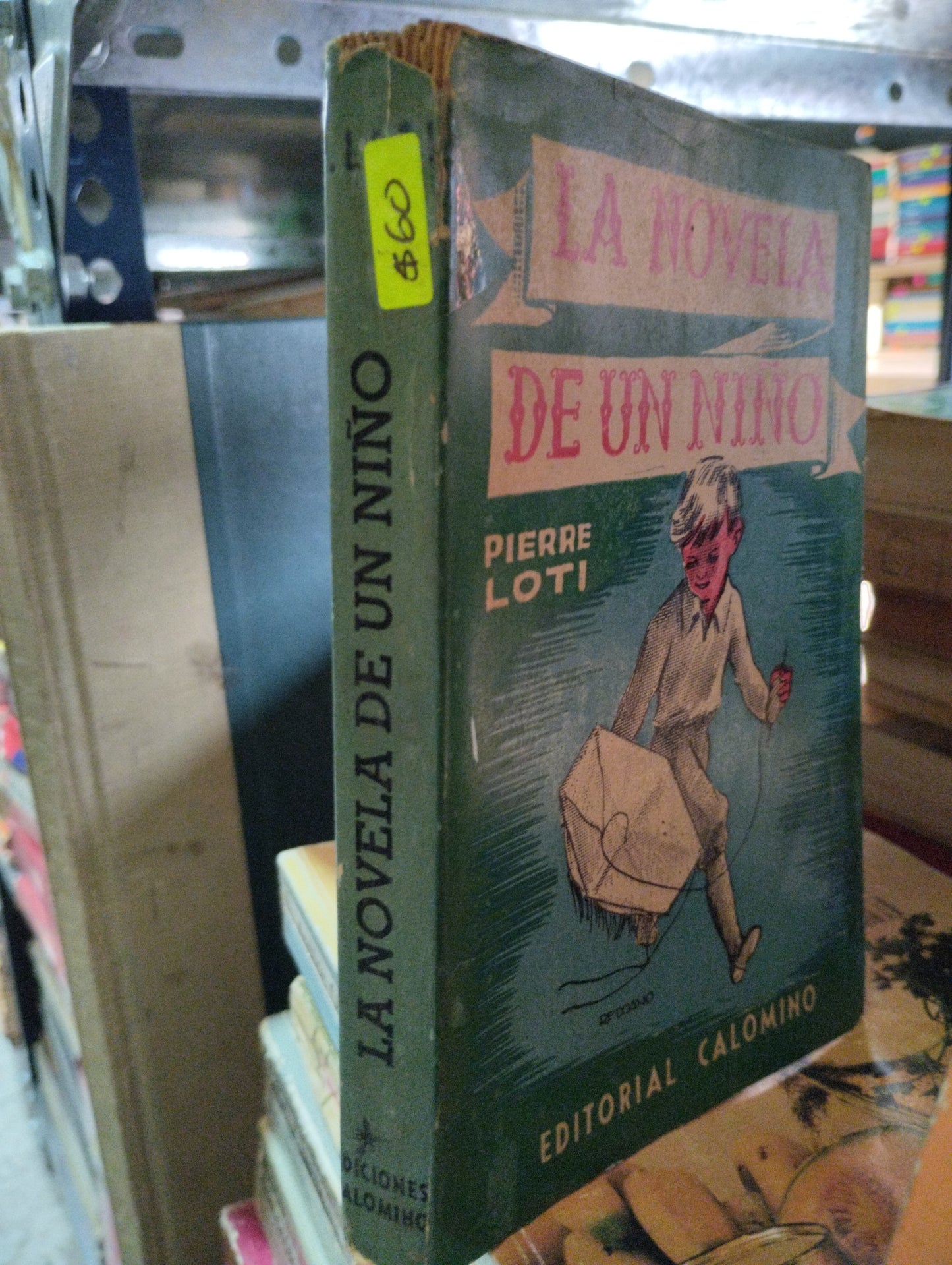 LA NOVELA DE UN NIÑO POR PIERRE LOTI USADO NOVELAS ALDAMA