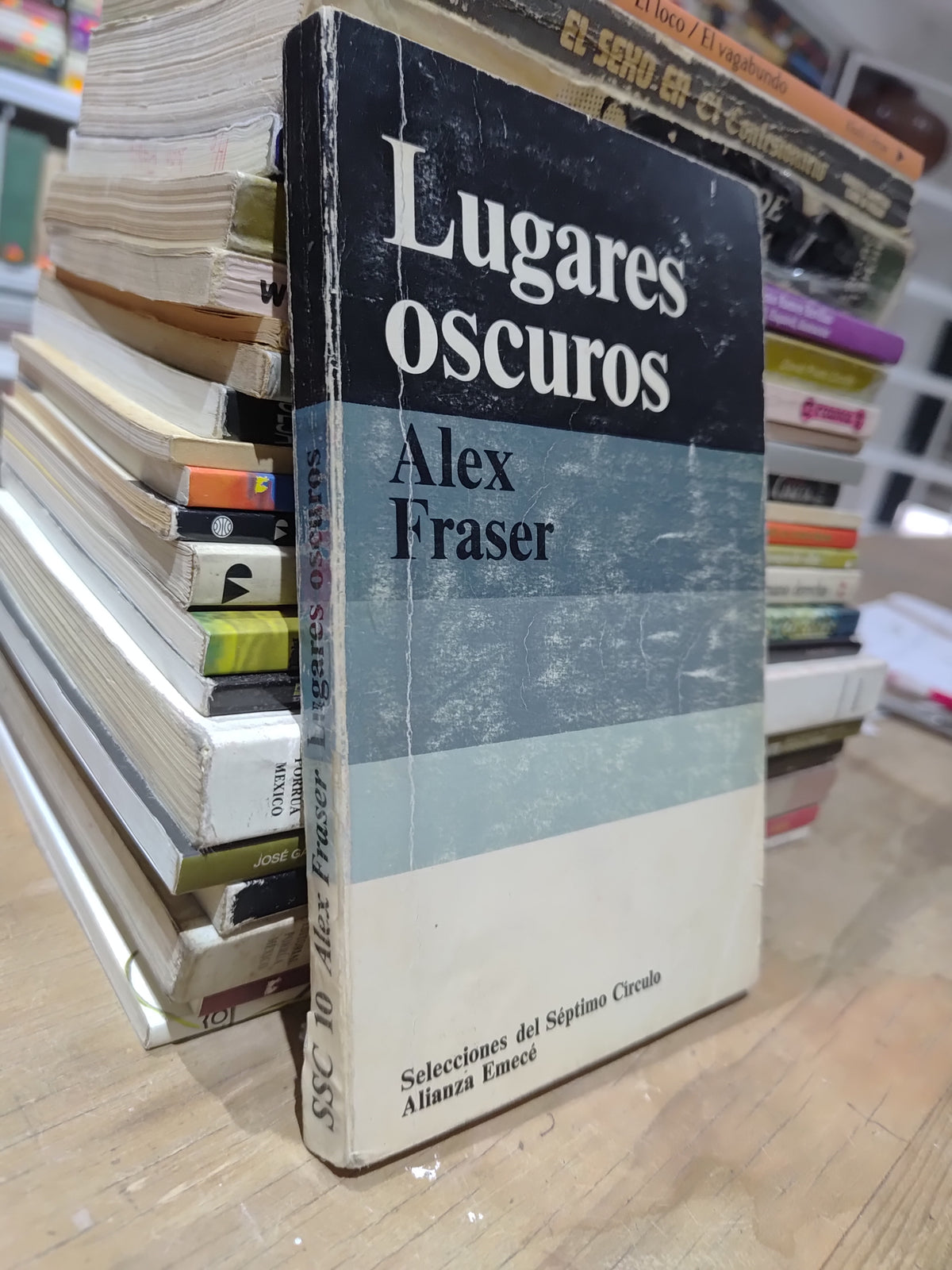 LUGARES OSCUROS POR ALEX FRASER USADO NOVELAS JUAREZ 515