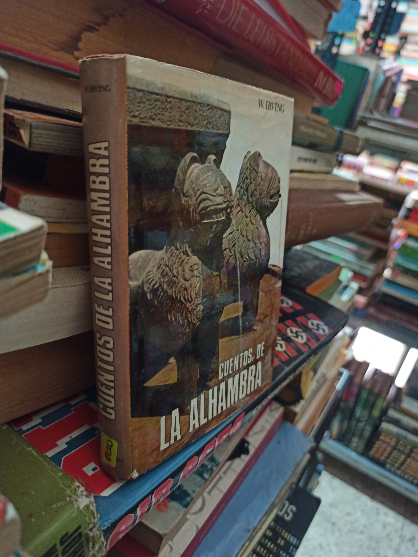 CUENTOS DE LA ALHAMBRA POR W. IRVING USADO NOVELAS ALDAMA