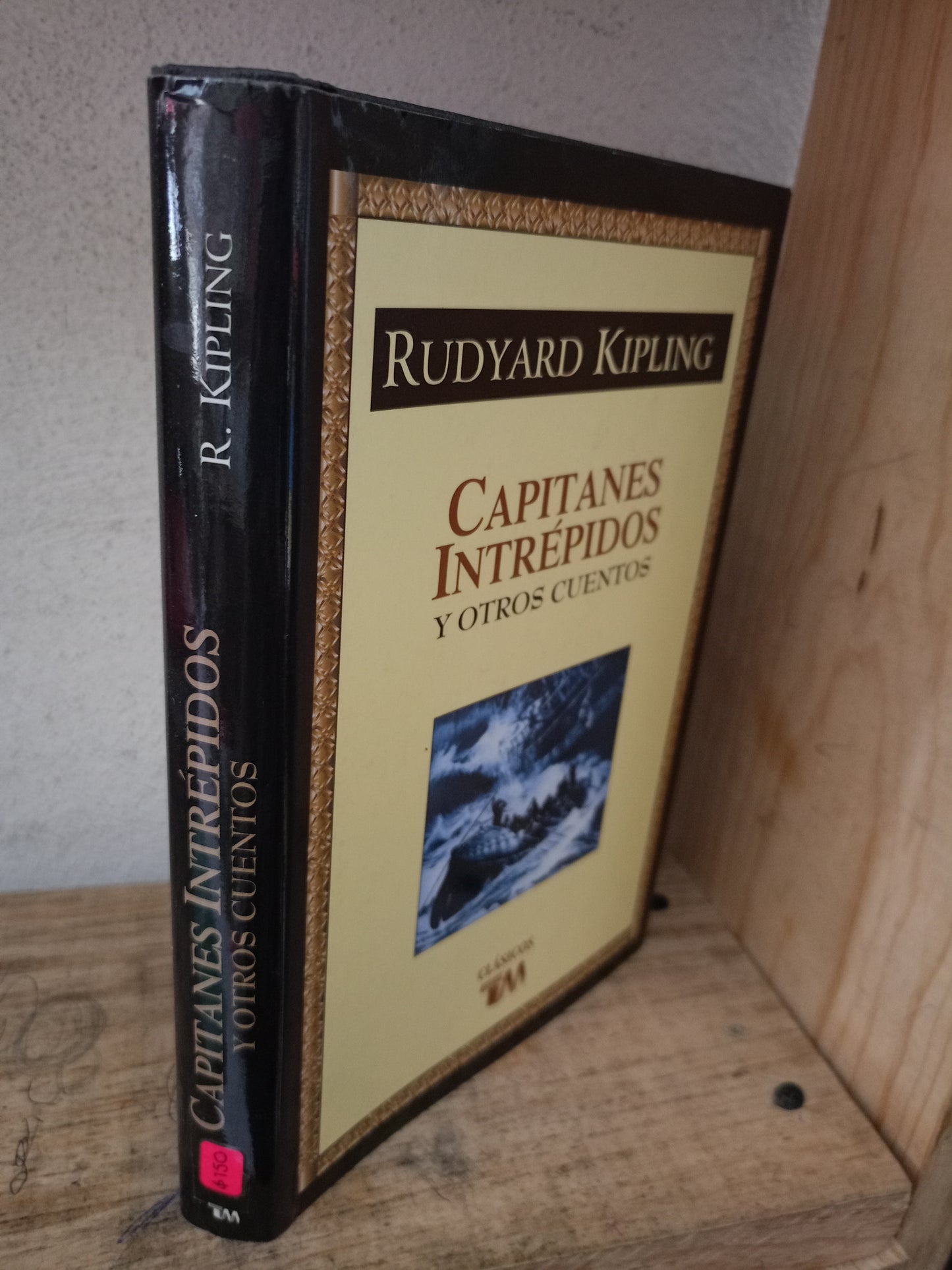 CAPITANES INTRÉPIDOS Y OTROS CUENTOS POR RUDYARD KIPLING USADO NOVELA LITERARIO 305