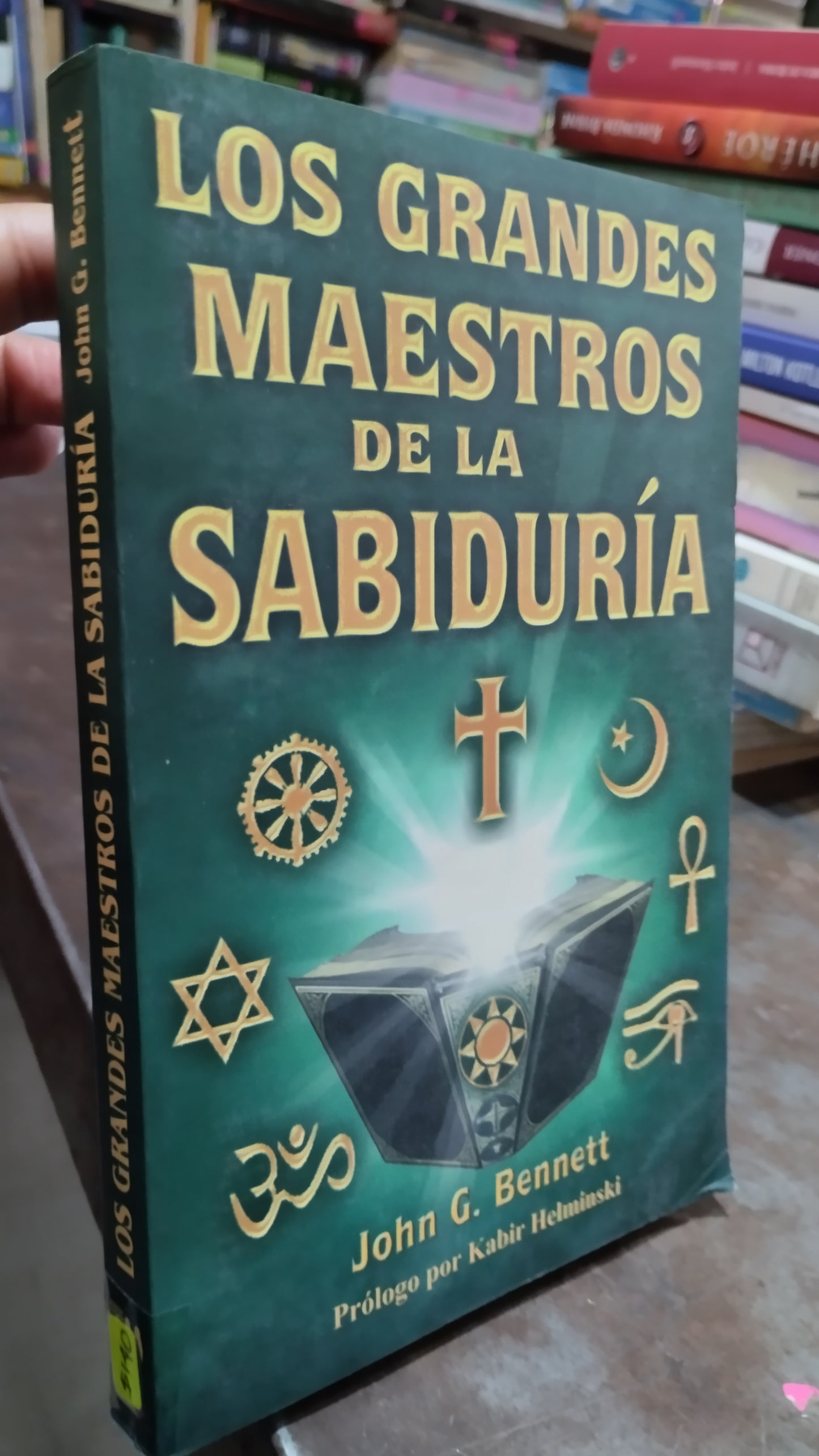 LOS GRANDES MAESTROS DE LA SABIDURIA POR JOHN G BENNETT LIBRO USADO SOCIOLOGIA ALDAMA
