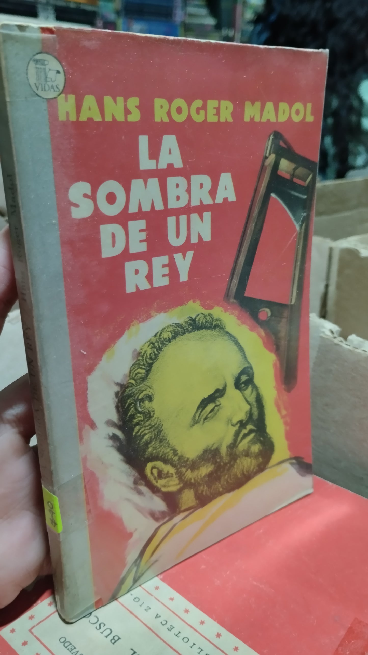 LA SOMBRA DE UN REY POR HANS ROGER MADOL LIBRO USADO NOVELAS ALDAMA