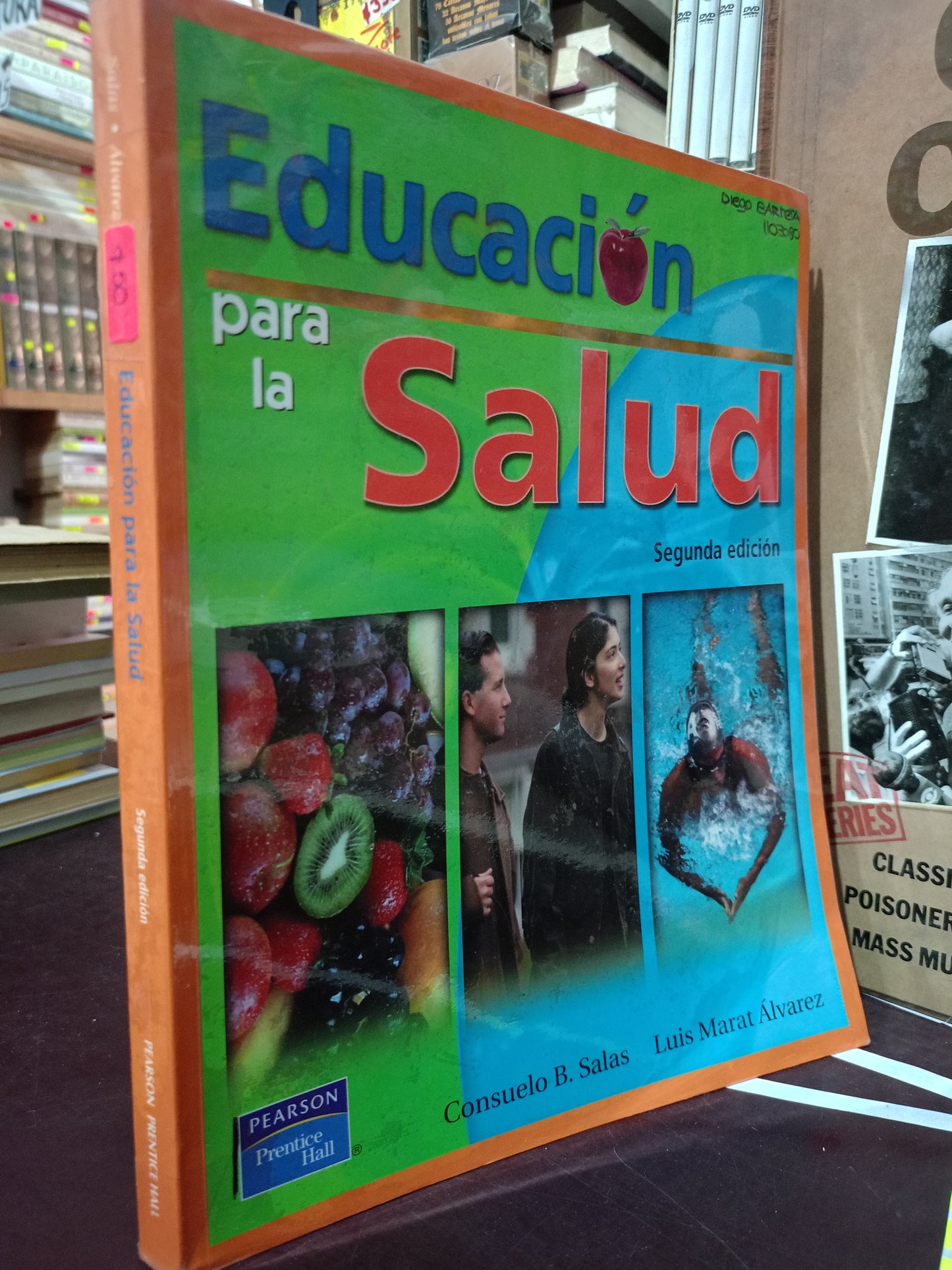 EDUCACIÓN PARA LA SALUD POR CONSUELO B. SALAS LUIS MARAT ALVARES USADO SALUD LITERARIO 305