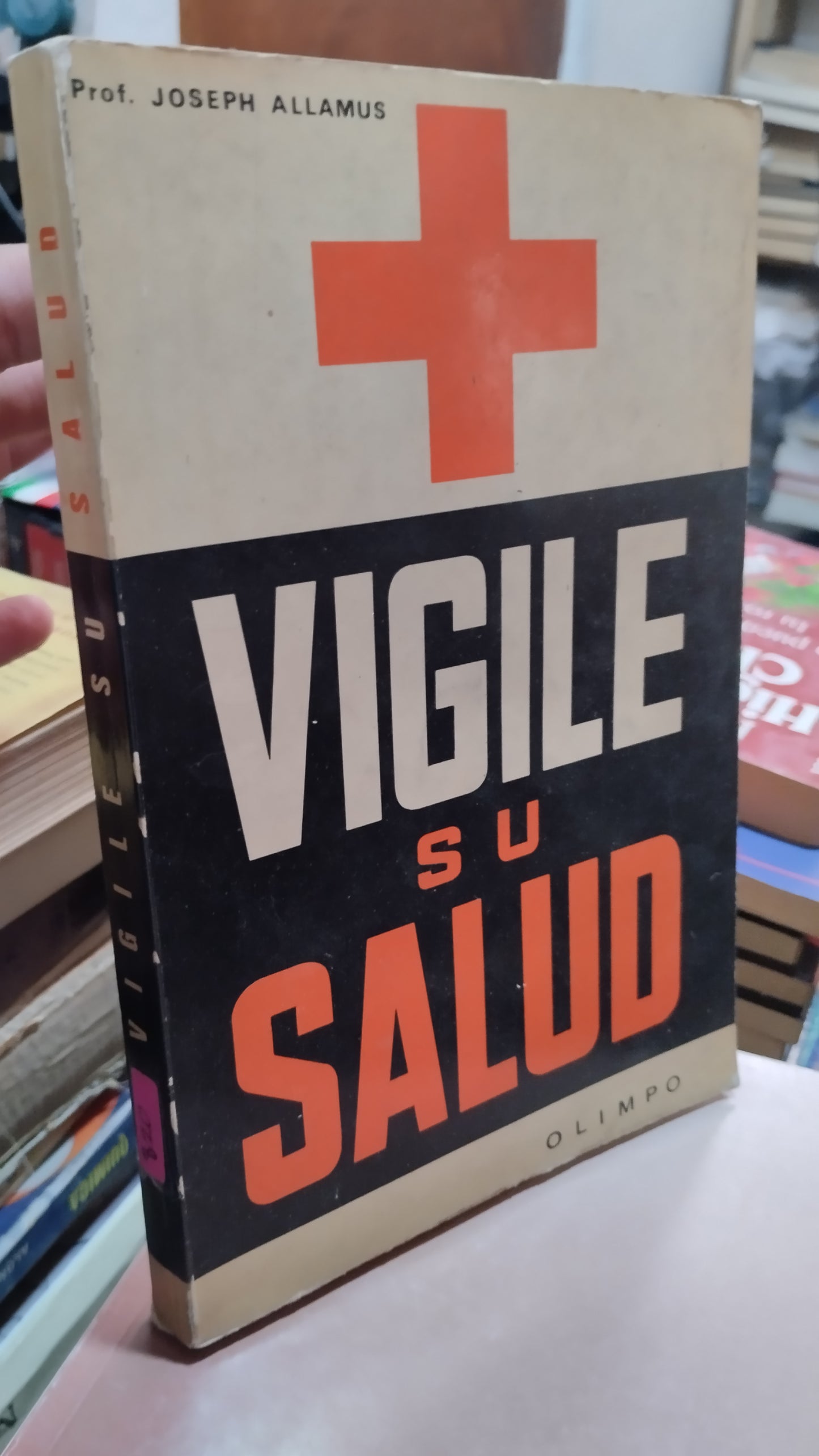 VIGILE SU SALUD POR JOSEPH ALLAMUS LIBRO USADO SALUD ALDAMA