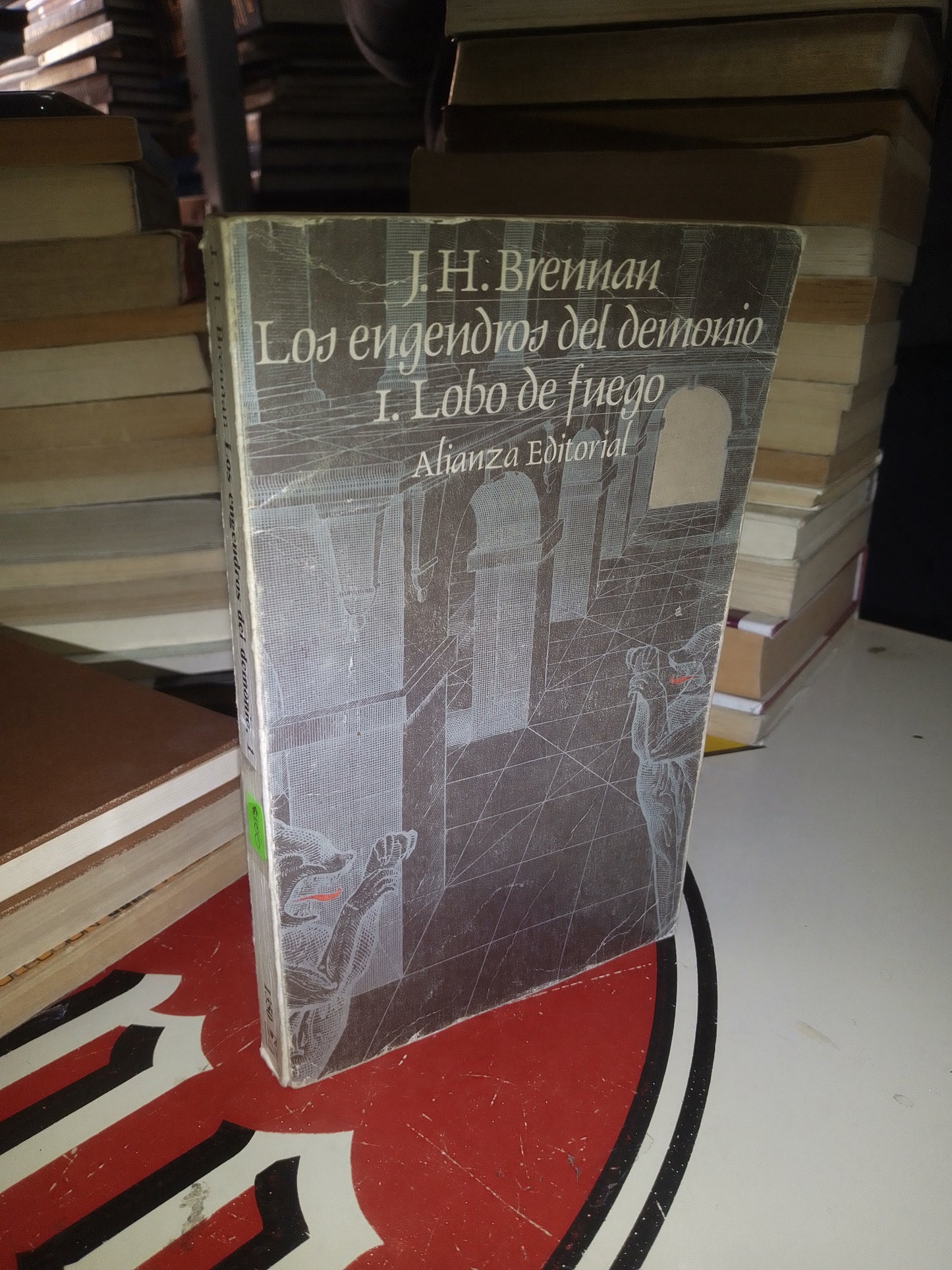 LOS ENGENDROS DEL DEMONIO, 1 POR J.H. BRENNAN USADO NOVELA LITERARIO 207