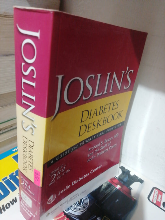 DIABETES DESKBOOK POR RICHARD S. BEASER USADO SALUD JUAREZ