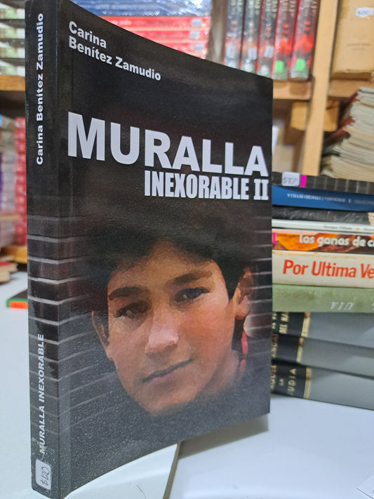 MURALLA INEXORABLE II CARINA BENÍTEZ ZAMUDIO USADO NOVELA JUÁREZ
