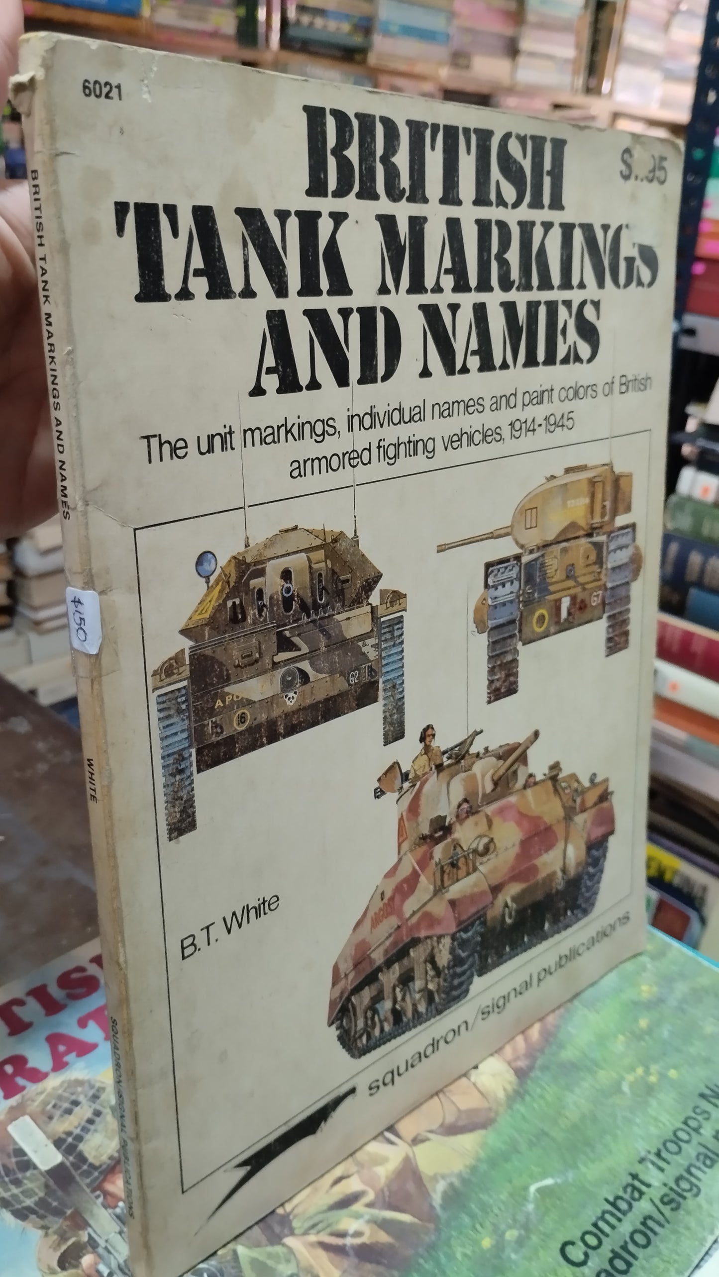 BRITISH TANK MARKINGS AND NAMES LIBRO USADO HISTORIA ALDAMA