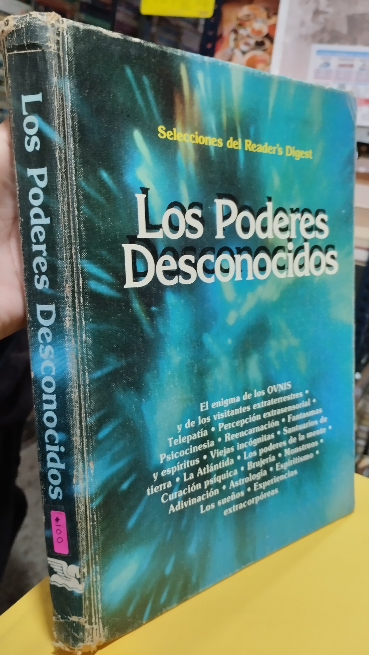 LOS PODERES DESCONOCIDOS LIBRO USADO ESOTERISMO ALDAMA