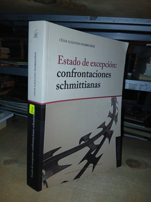 ESTADO DE EXCEPCIÓN: CONFRONTACIONES SCHMITTIANAS POR CÉSAR ALEJANDRO FLORES DÍAZ USADO DERECHO LITERARIO 207