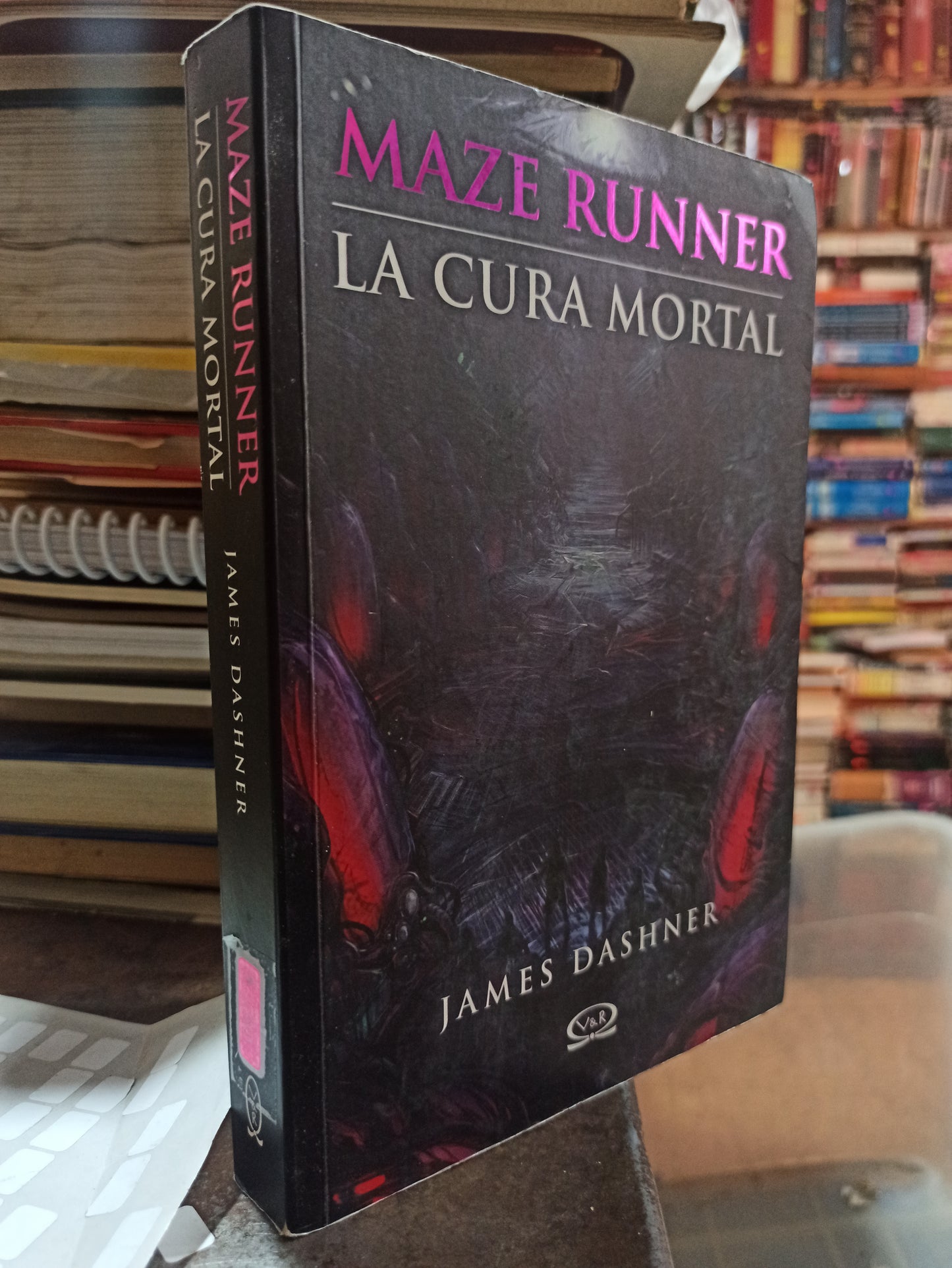 MAZE RUNNER LA CURA MORTAL POR JAMES DASHNER USADO NOVELAS ALDAMA