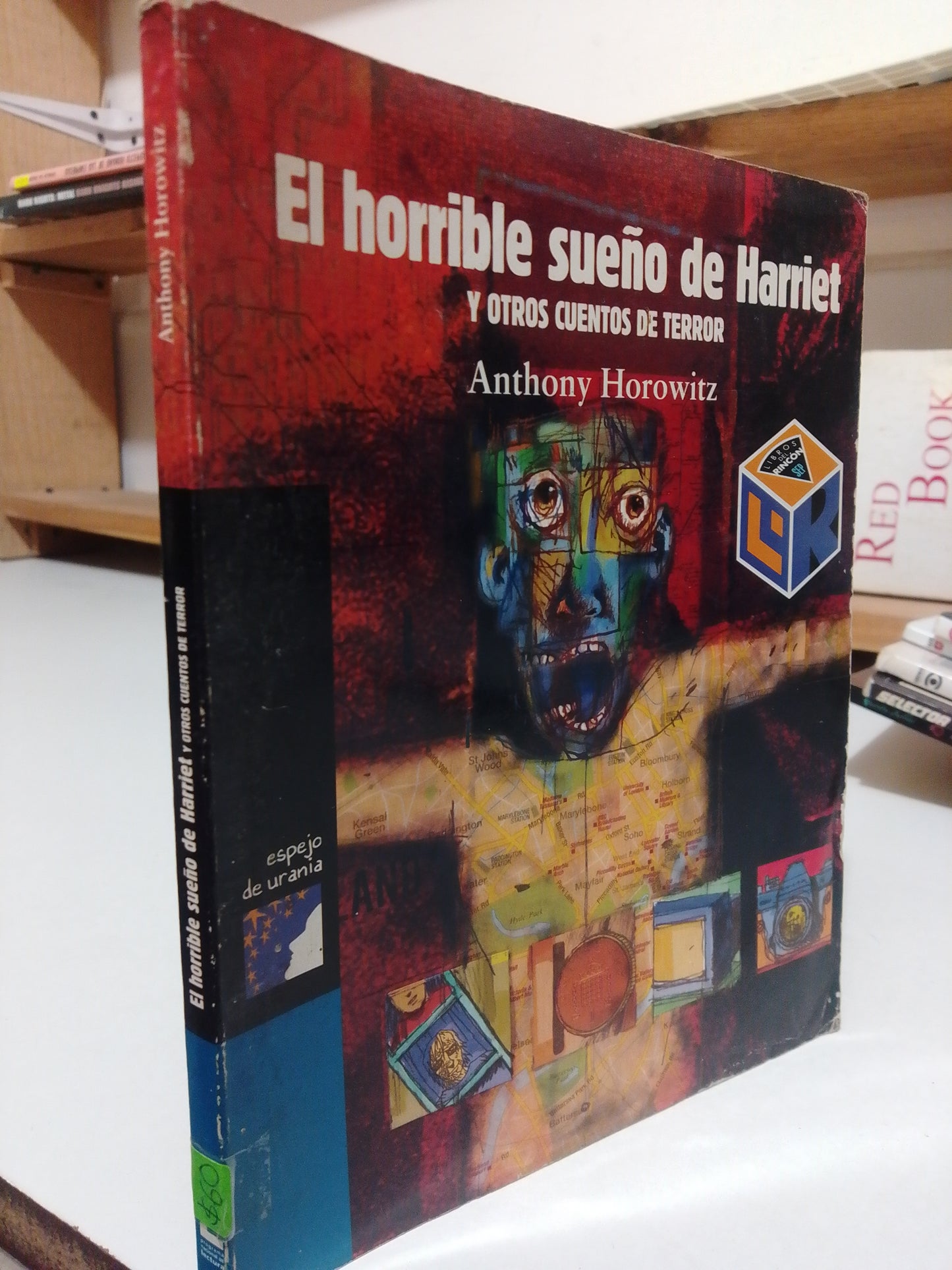 EL HORRIBLE SUEÑO DE HARRIET Y OTROS CUENTOS DE TERROR POR ANTHONY HOROWITZ USADO INFANTIL JUAREZ