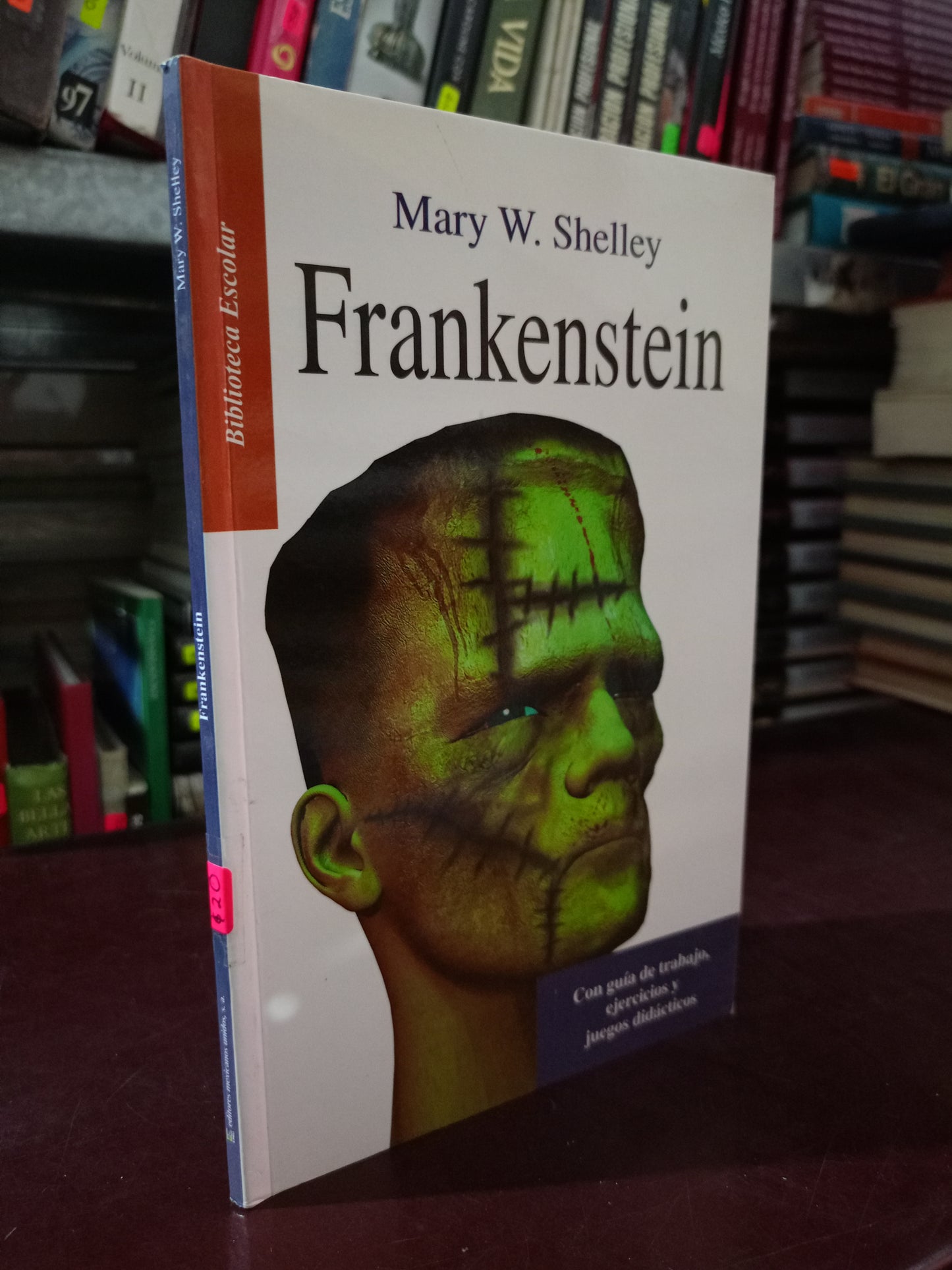 FRANKENSTEIN POR MARY W. SHELLEY USADO NOVELA LITERARIO 305