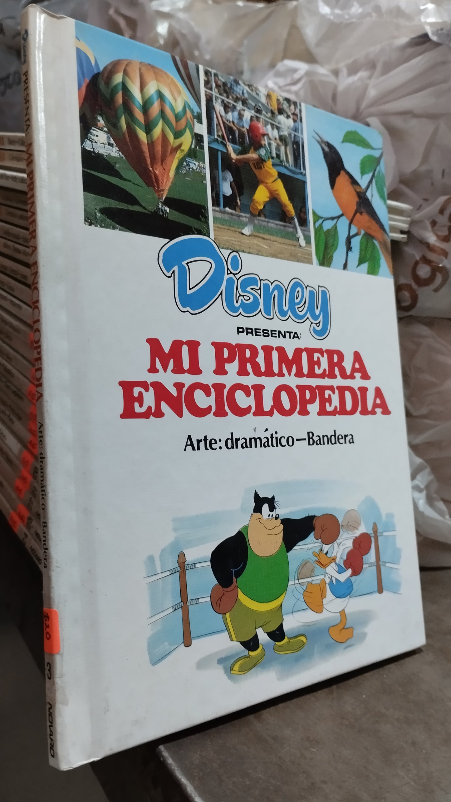 MI PRIMERA ENCICLOPEDIA ARTE DRAMATICO BANDERA LIBRO USADO INFANTIL ALDAMA