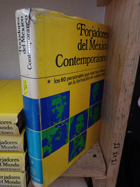 FORJADORES DEL MÉXICO CONTEMPORÁNEO (5 TOMOS) POR EUSEBIO RUVALCABA USADO HISTORIA LITERARIO 305