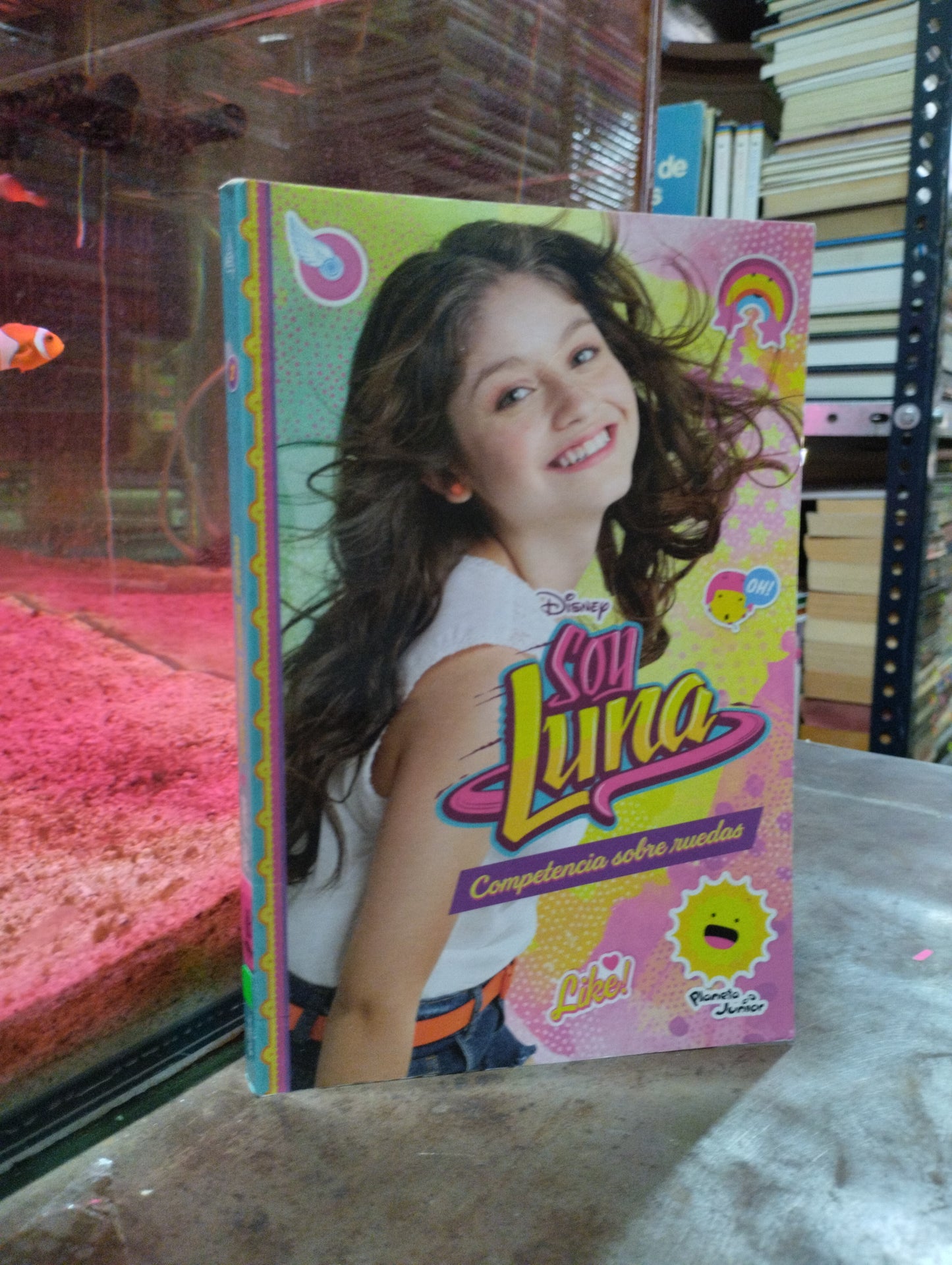 SOY LUNA COMPETENCIA SOBRE RUEDAS POR PACO JIMÉNEZ USADO NOVELA ALDAMA