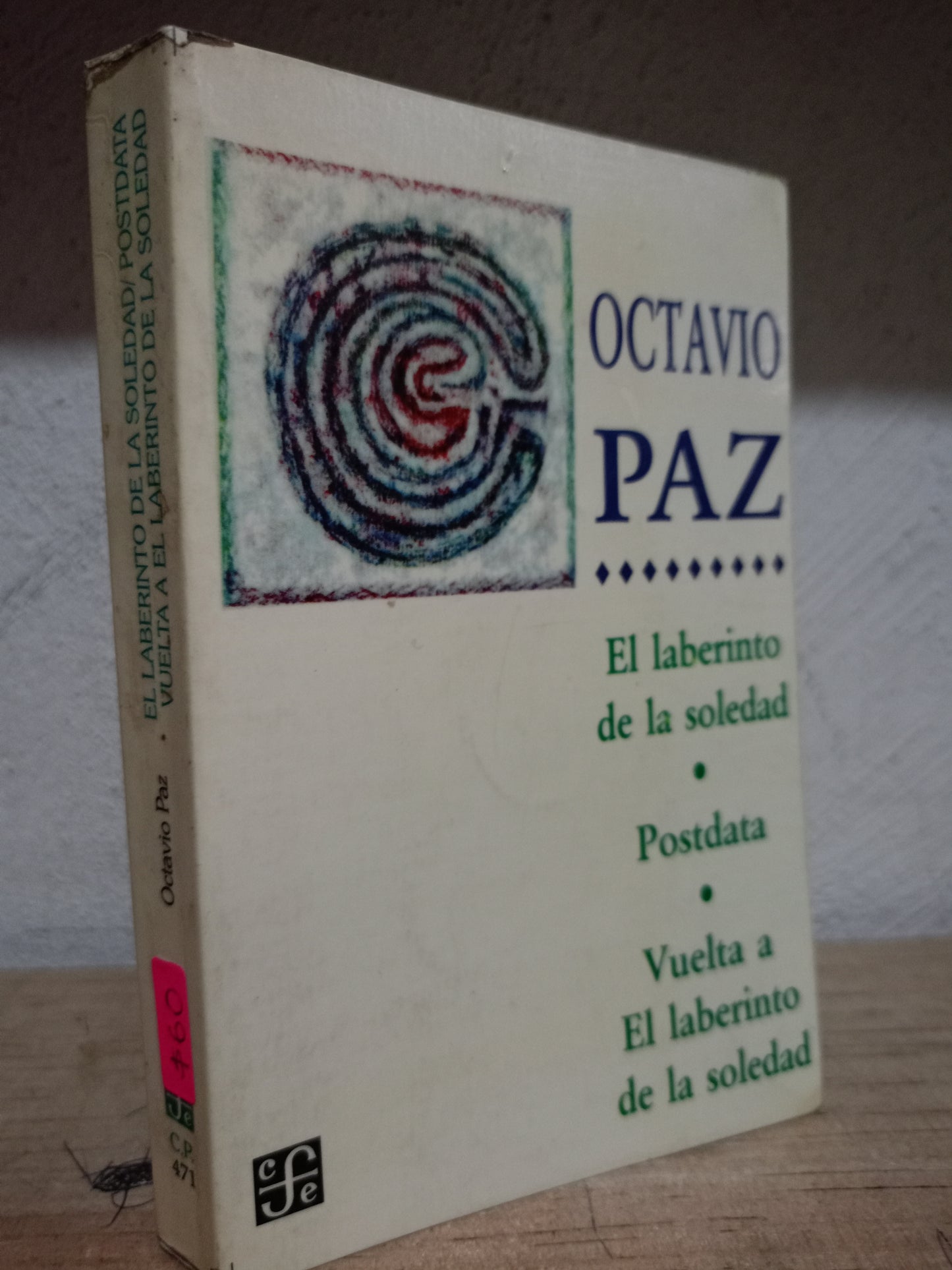 EL LABERINTO DE LA SOLEDAD POSTDATA VUELTA A EL LABERINTO DE LA SOLEDAD POR OCTAVIO PAZ USADO NOVELA LITERARIO 305