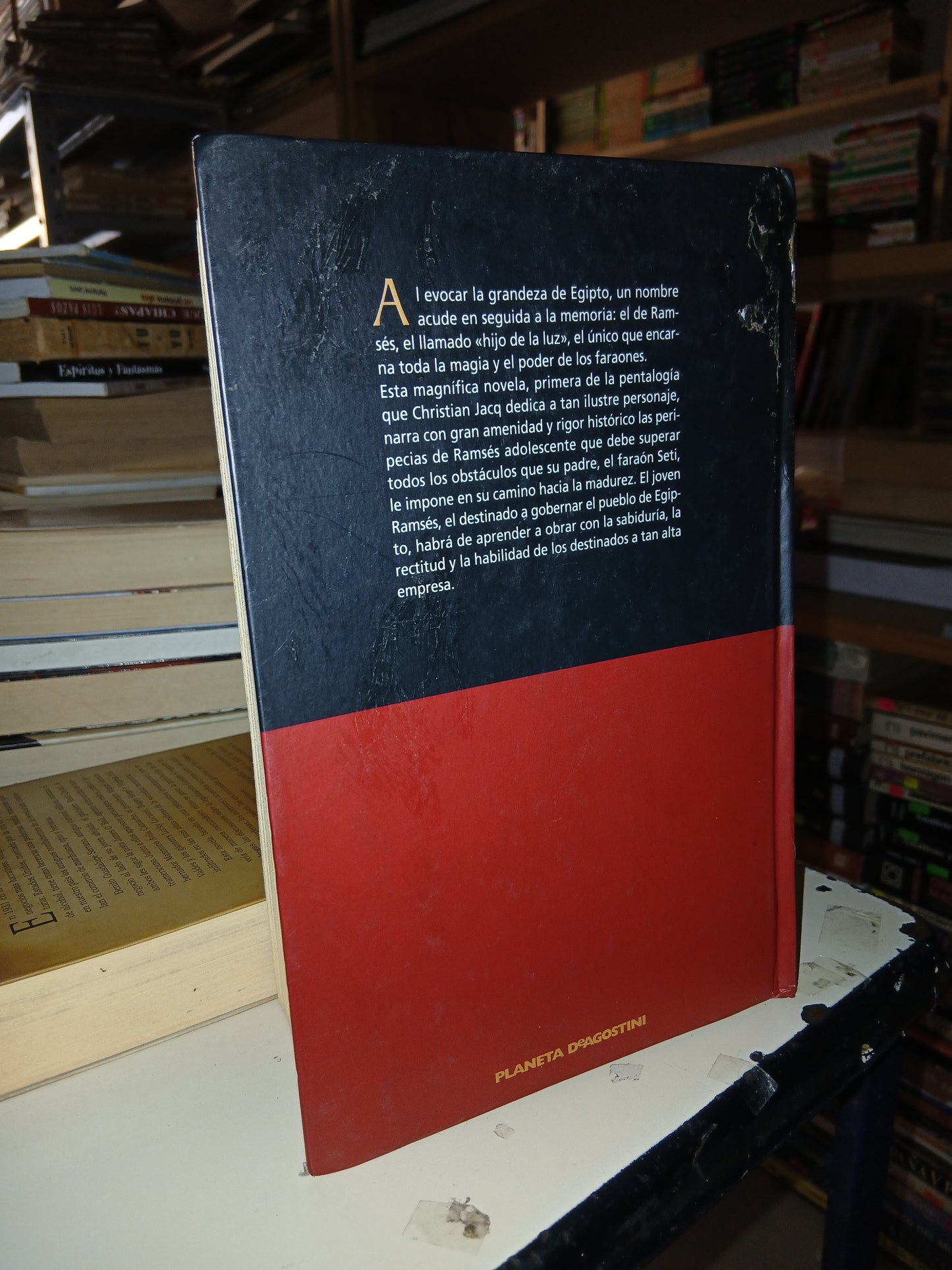RAMSÉS. EL HIJO DE LA LUZ POR CHRISTIAN JACQ USADO NOVELA LITERARIO 207