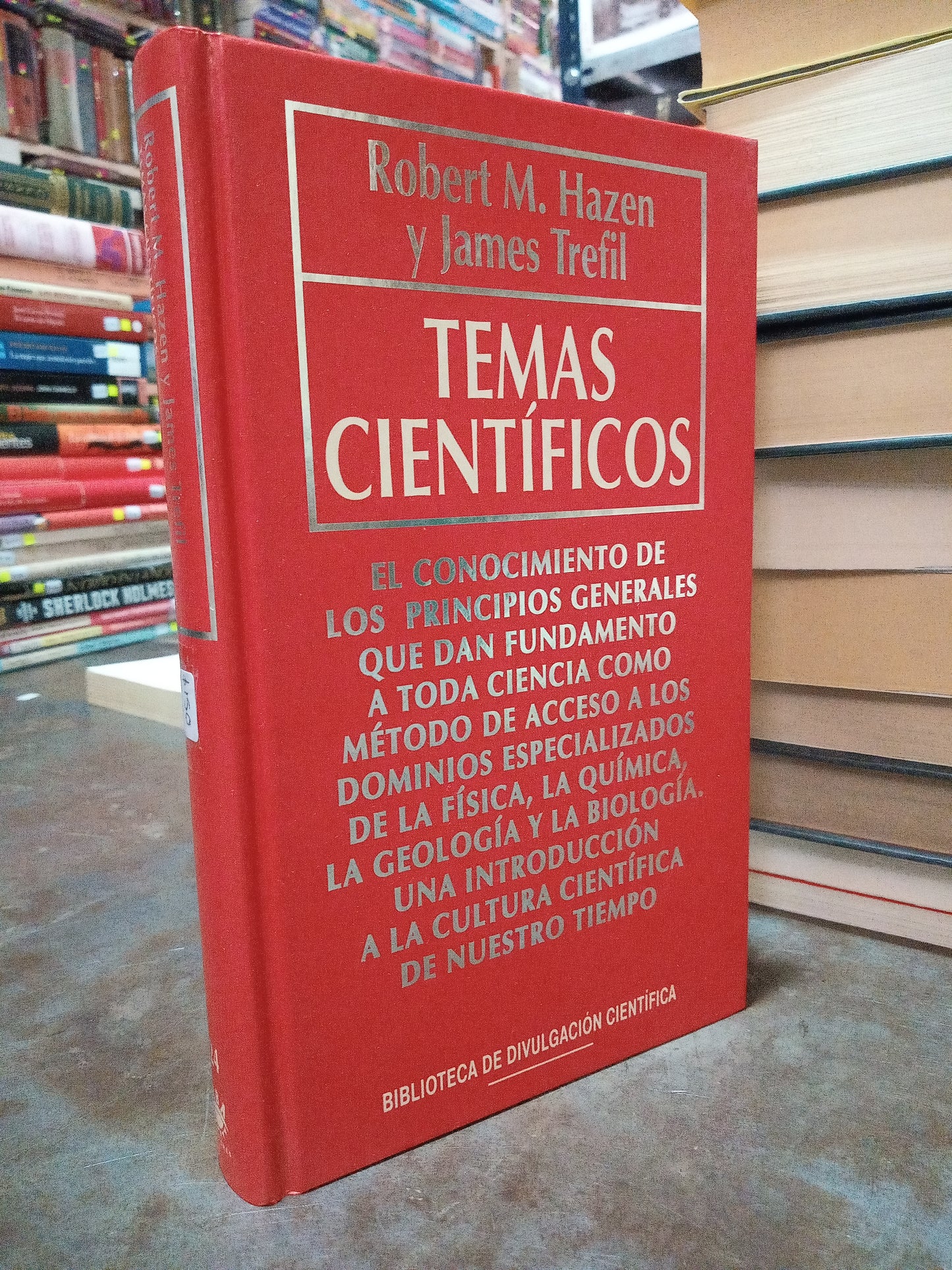 TEMAS CIENTIFICOS POR ROBERT M HAZEN Y JAMES TREFIL USADO CIENTIFICO ALDAMA