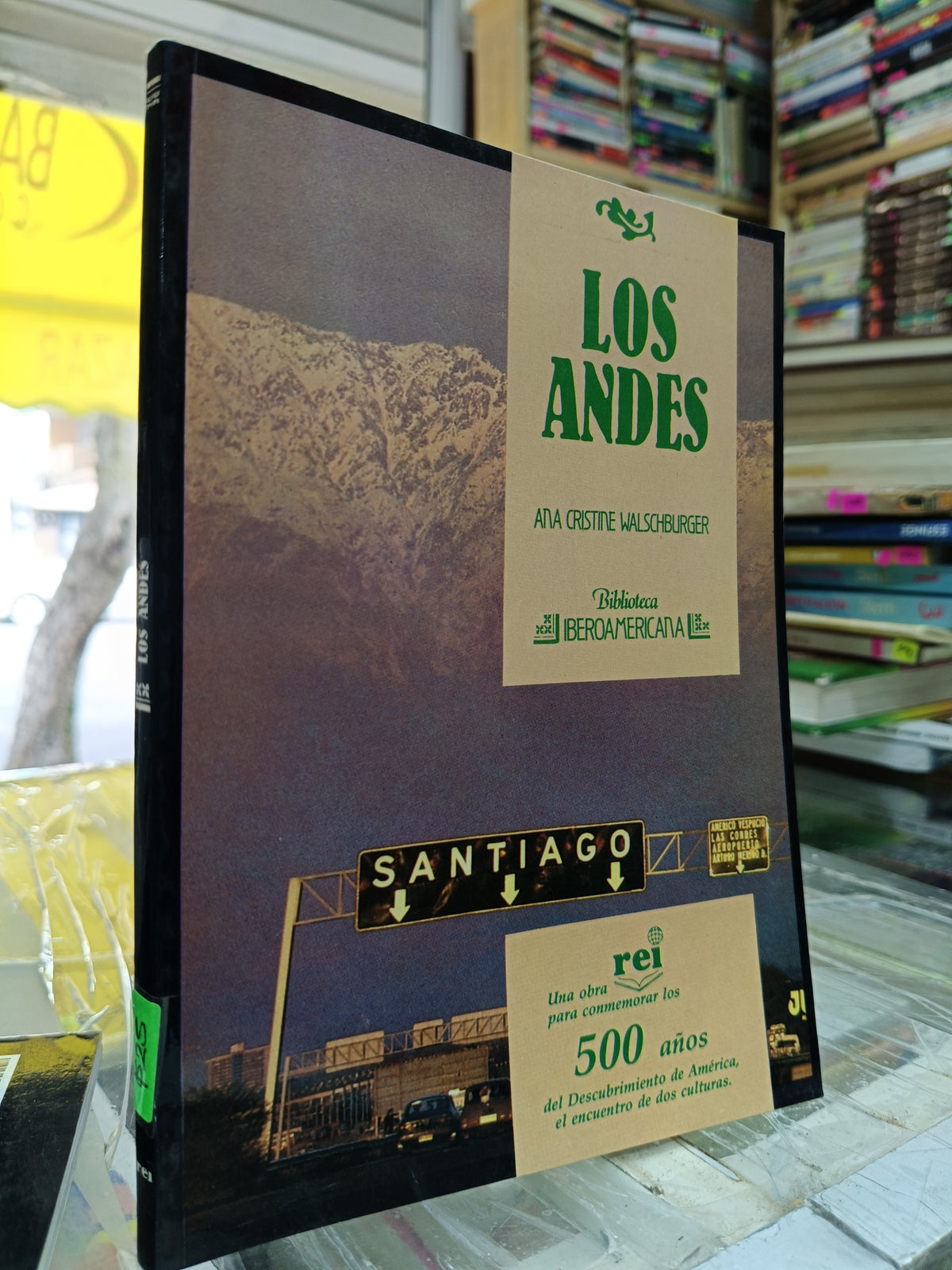 LOS ANDES POR ANA CRISTINE WALSCHBURGER USADO HISTORIA JUÁREZ 507