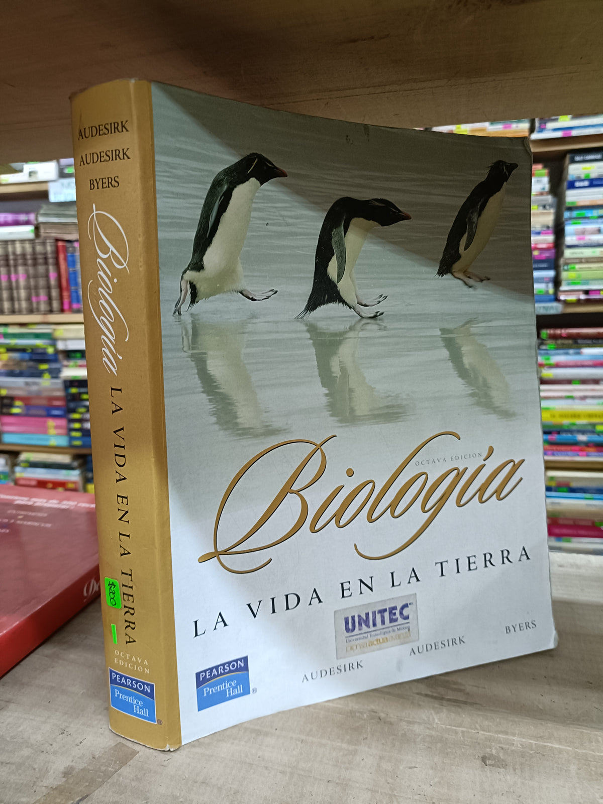 BIOLOGIA LA VIDA EN LA TIERRA POR AUDESIRK BYERS USADO BIOLOGIA LITERARIO 207