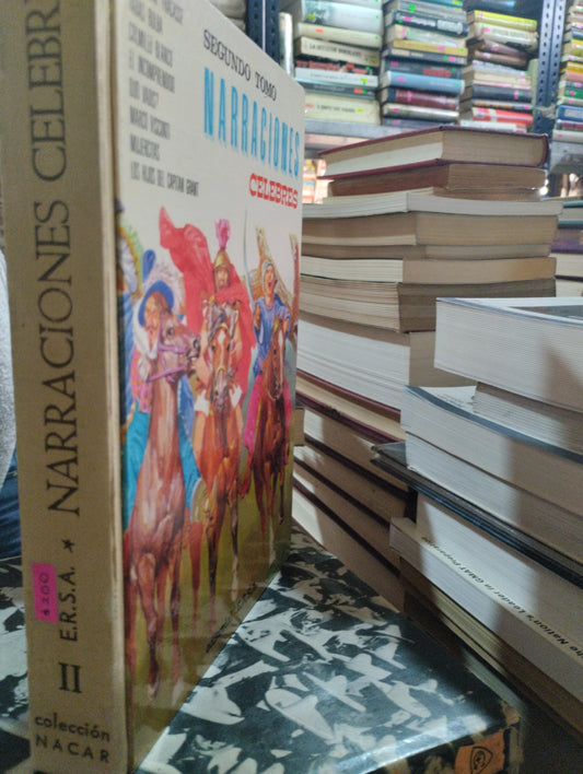 NARRACIONES CELEBRES II POR AUTORES VARIOS USADO NOVELAS ALDAMA