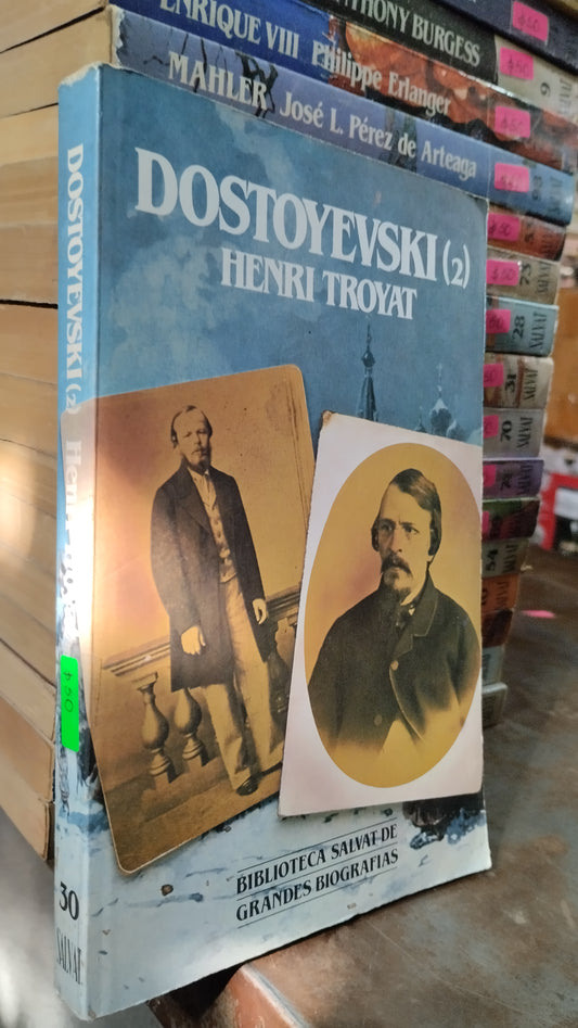 DOSTOYEVSKI 2 POR HENRI TROYAT LIBRO USADO HISTORIA ALDAMA