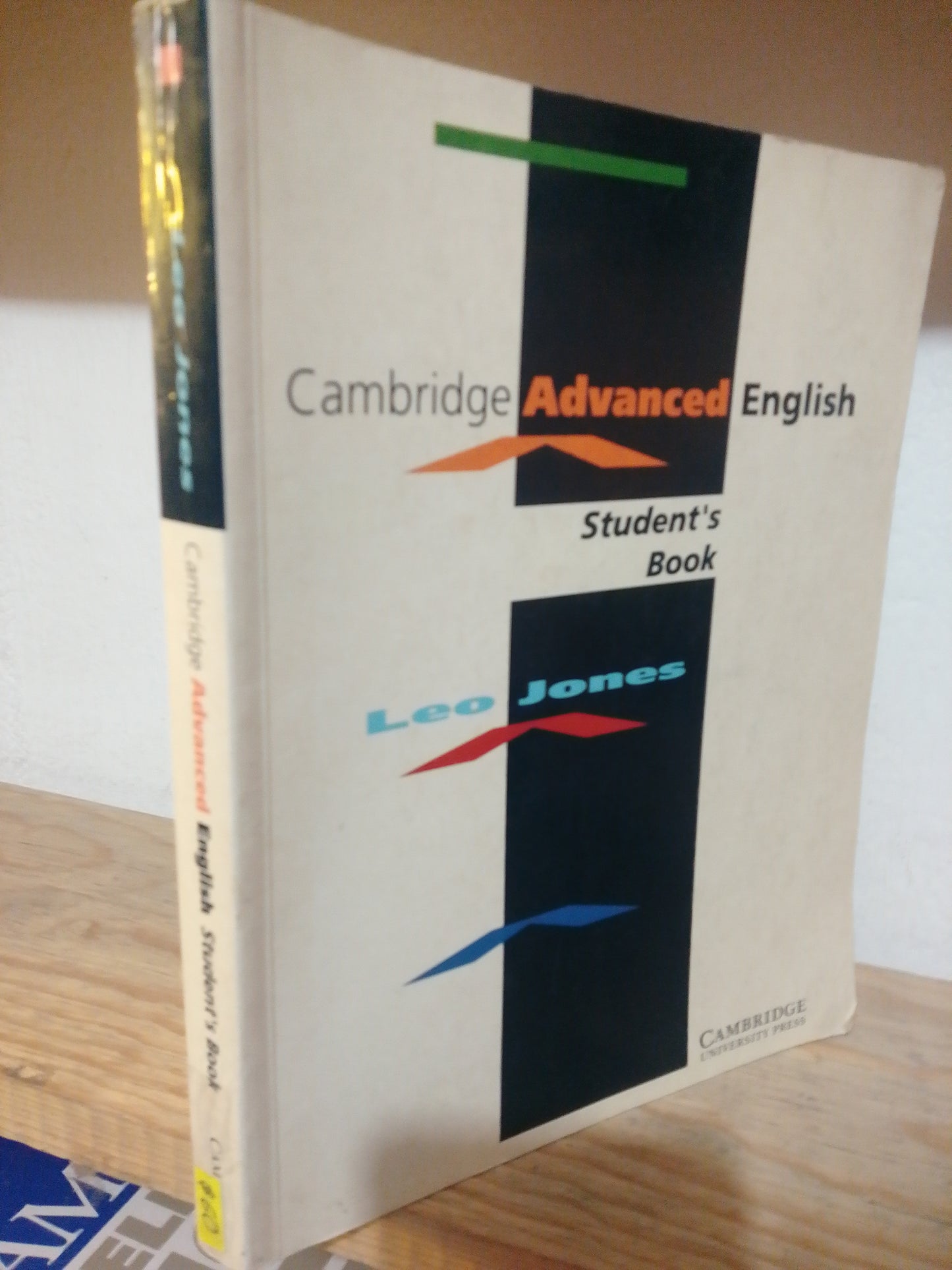 CAMBRIDGE ADVANCED ENGLISH STUDENTS BOOK POR LEO JONES USADO IDIOMAS JUAREZ