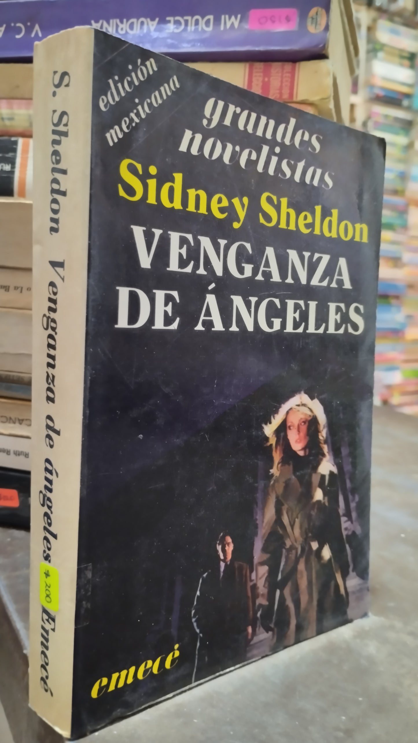 VENGANZA DE ANGELES POR SIDNEY SHELDON LIBRO USADO ANTIGUO ALDAMA