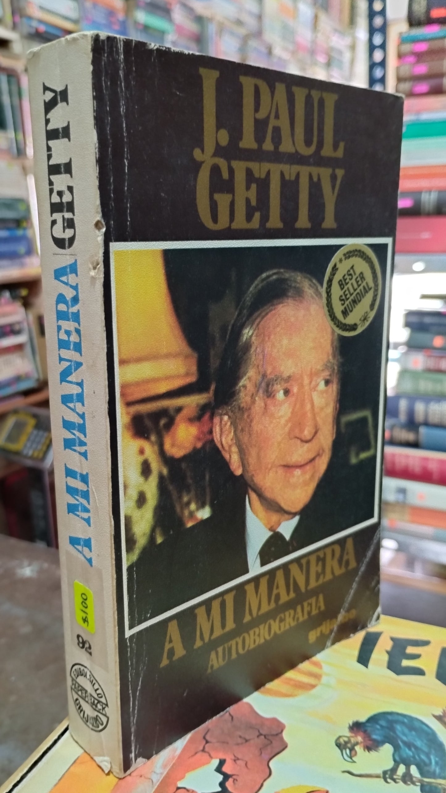 A MI MANERA POR J PAUL GETTY LIBRO USADO NOVELAS ALDAMA
