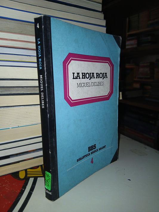 LA HOJA ROJA POR MIGUEL DELIBES USADO NOVELA LITERARIO 207