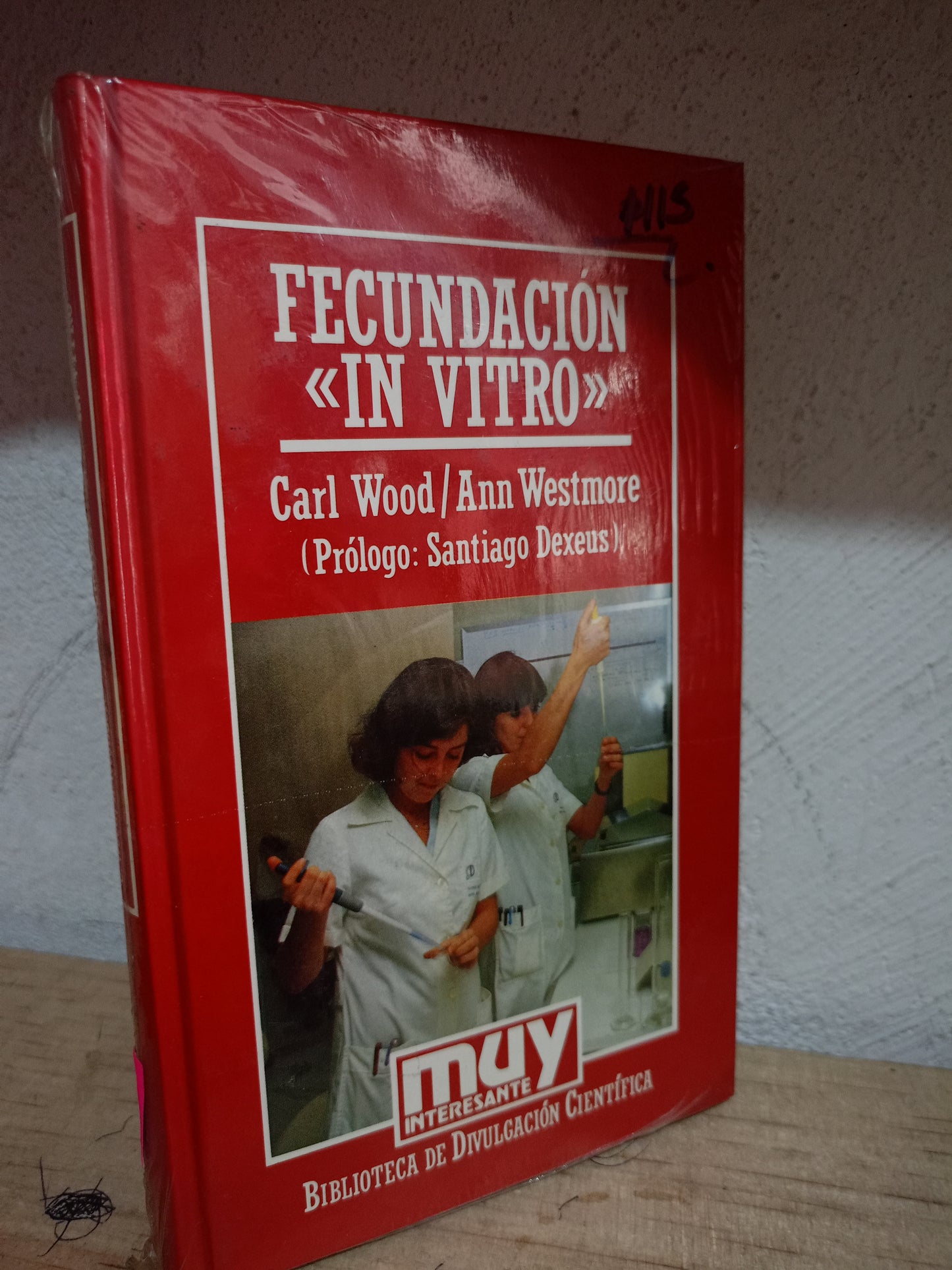 FECUNDACION IN VITRO POR CARL WOOD ANN WESTMORE USADO CIENCIA LITERARIO 305