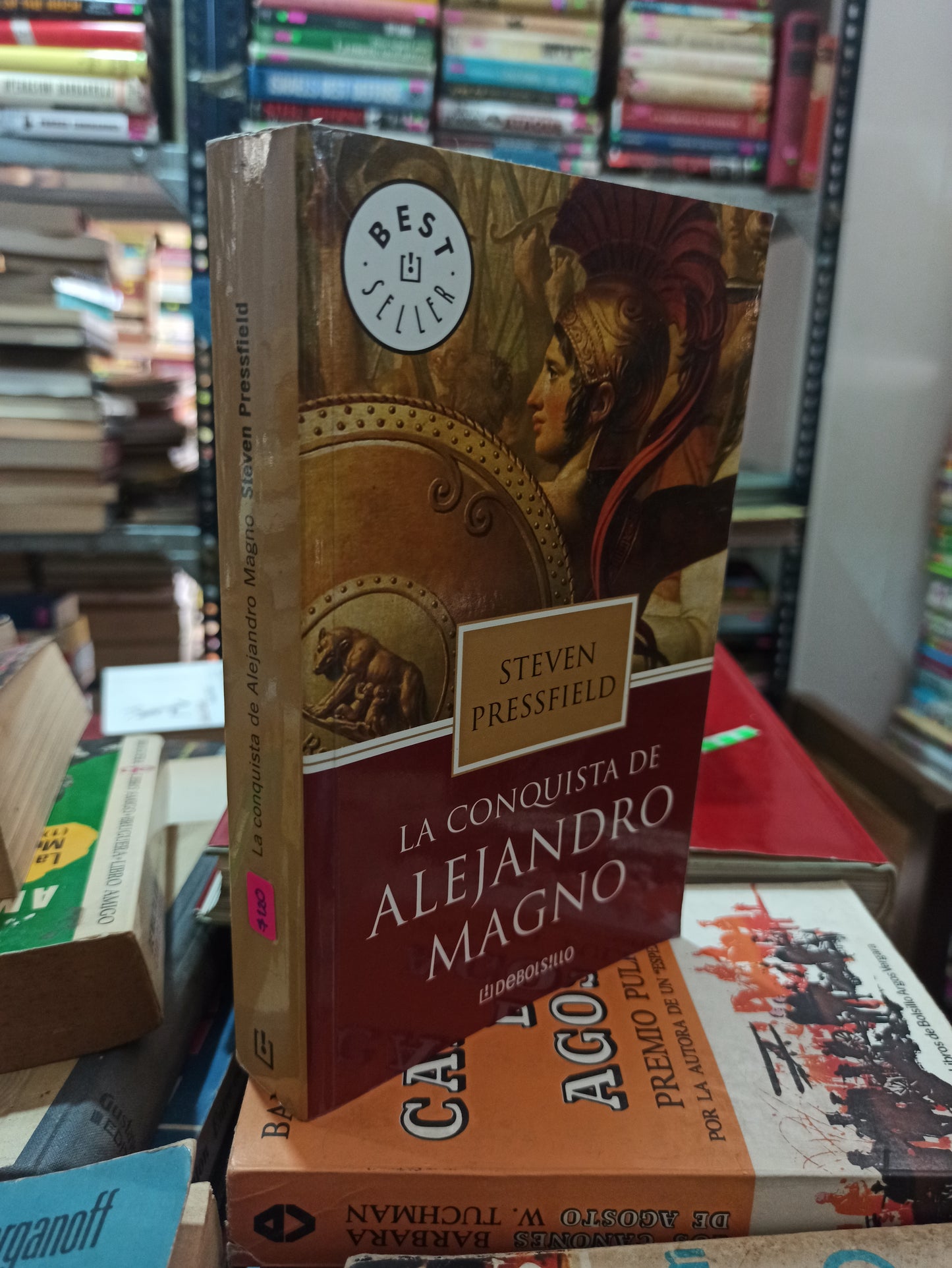LA CONQUISTA DE ALEJANDRO MAGNO POR STEVEN PRESSFIELD USADO NOVELAS ALDAMA
