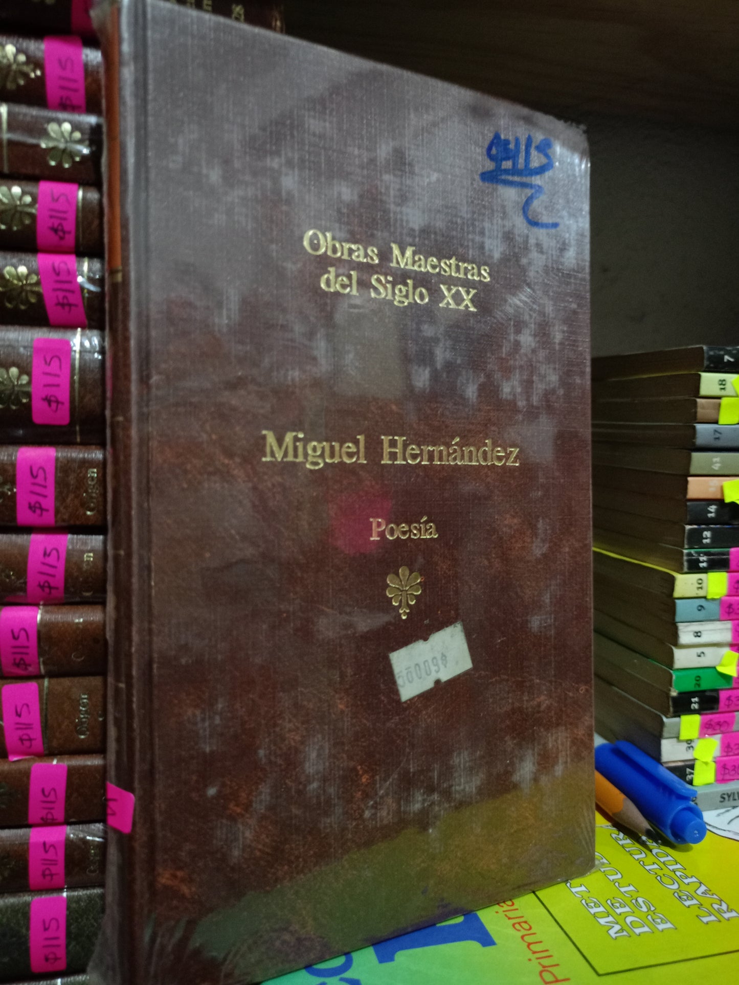 POESIA POR MIGUEL HERNANDEZ USADO NOVELA LITERARIO 305