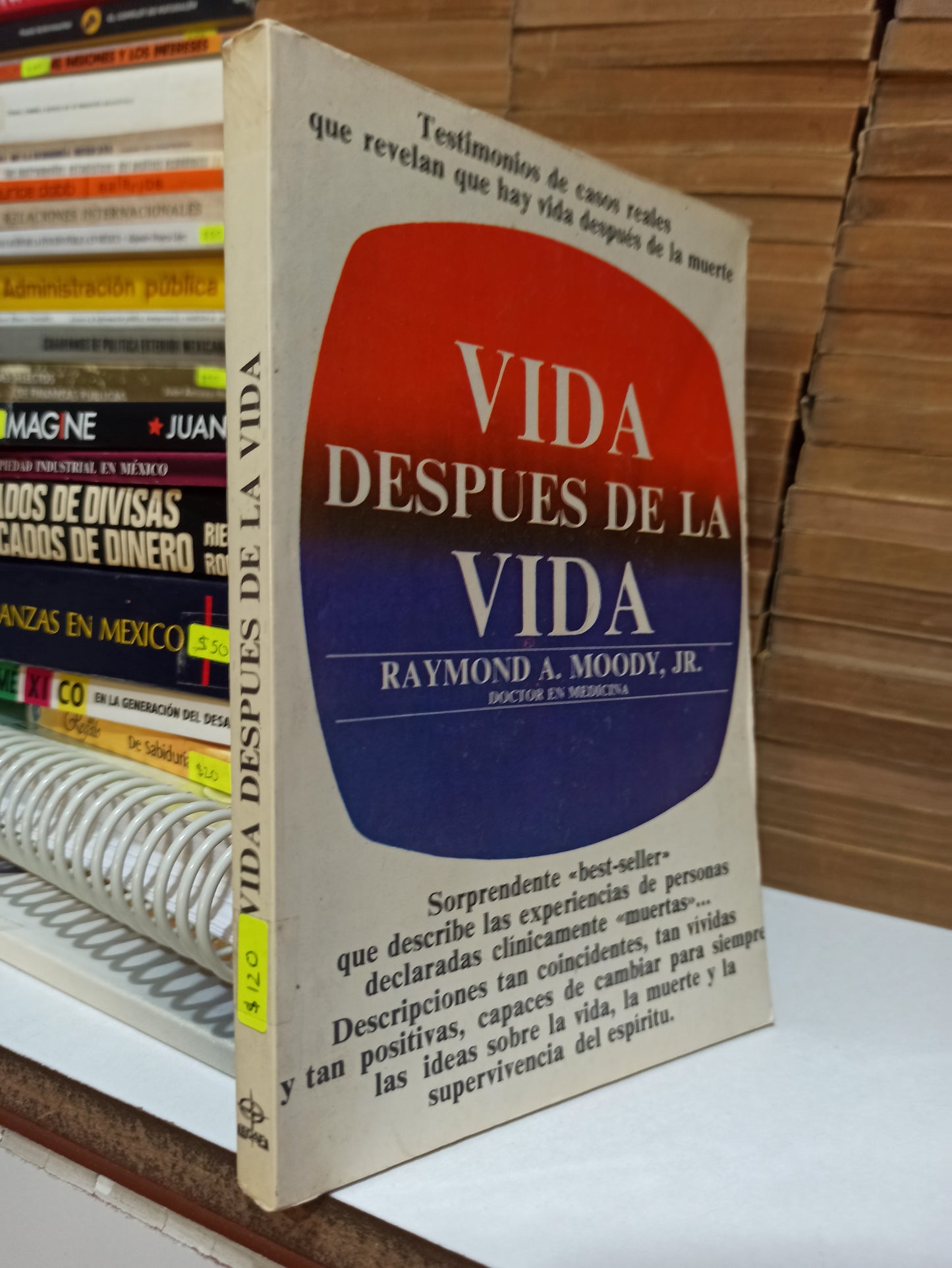 VIDA DESPUES DE LA VIDA POR RAYMOND A. MOODY USADO SUPERACIÓN PERSONAL JUÁREZ