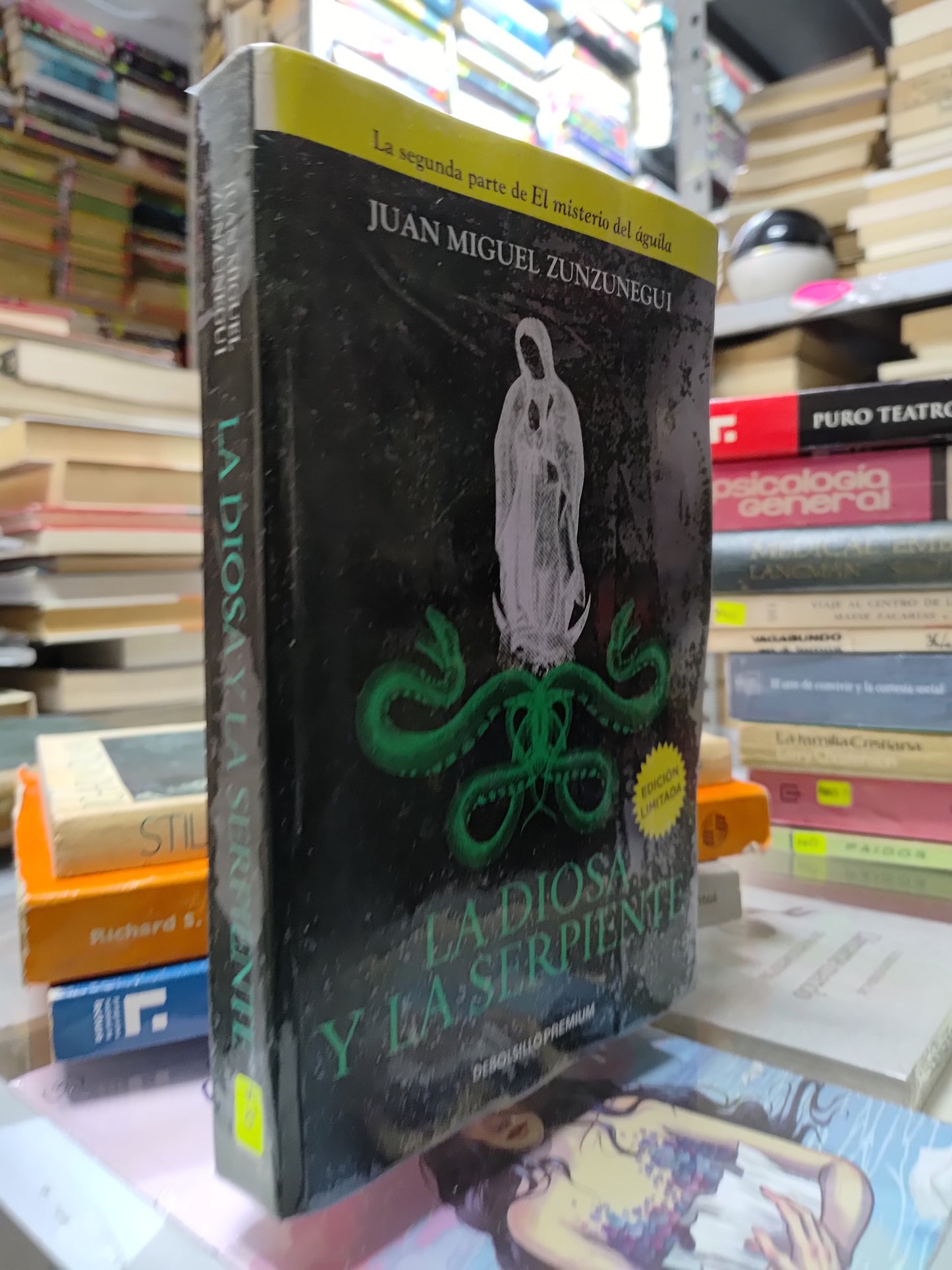 LA DIOSA SERPIENTE POR JUAN MIGUEL ZUNZUNEGUI USADO NOVELAS JUAREZ 515