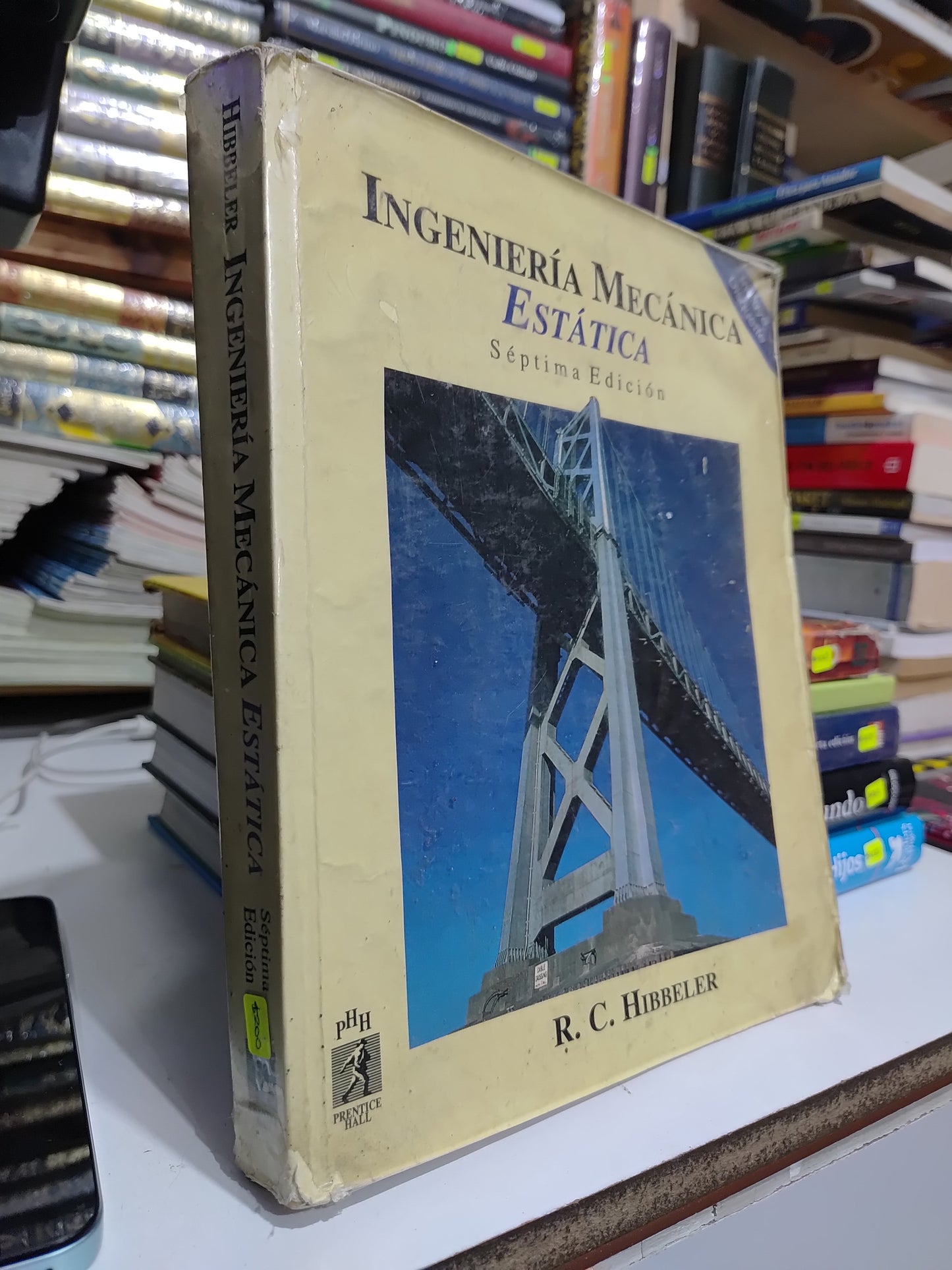 INGENIERIA MECANICA ESTATICA POR R. C. HIBBELER USADO MATEMÁTICAS JUAREZ
