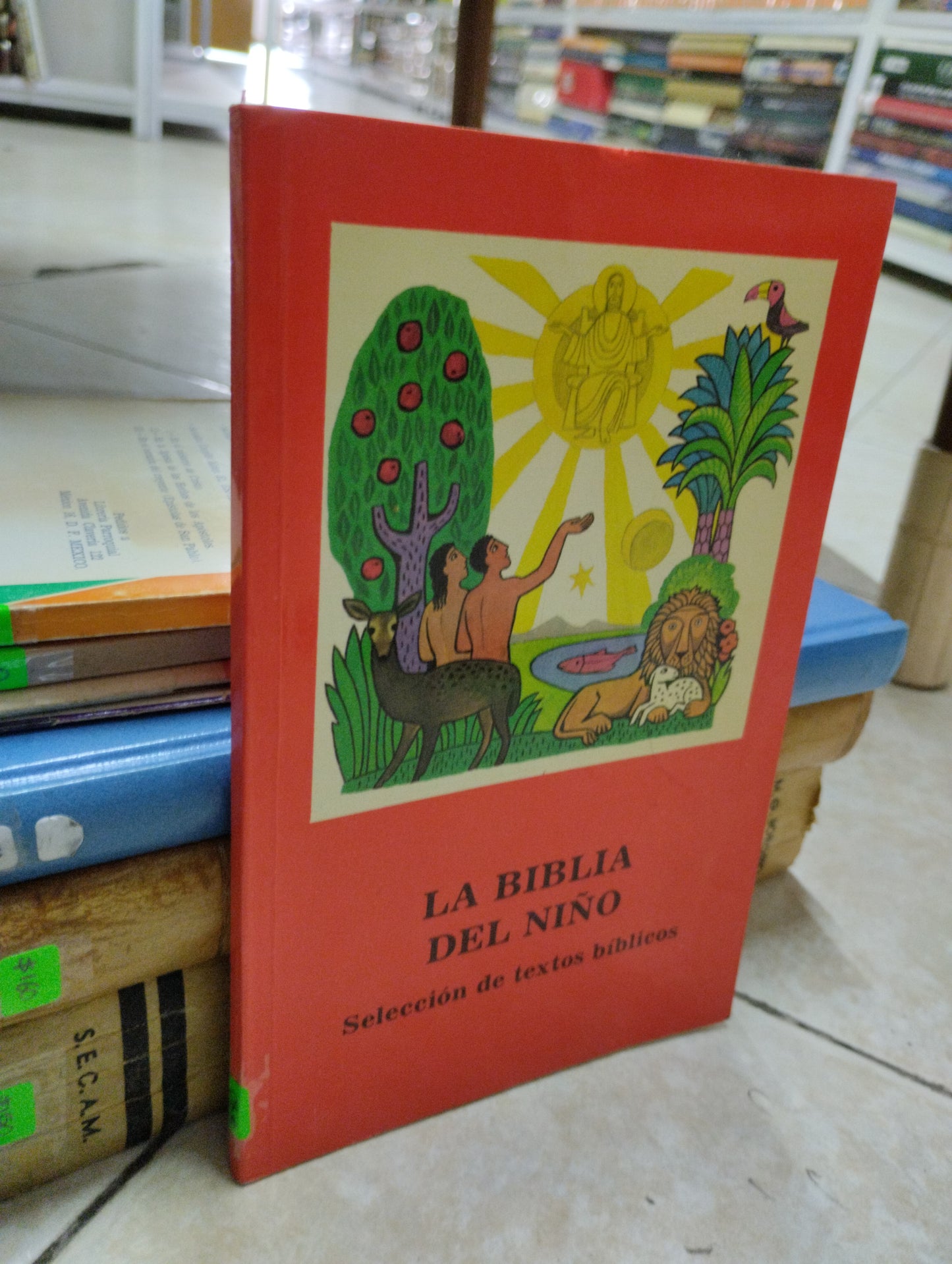 LA BIBLIA DEL NIÑO, JACOB ECKER, USADO, RELIGION, JUAREZ 515
