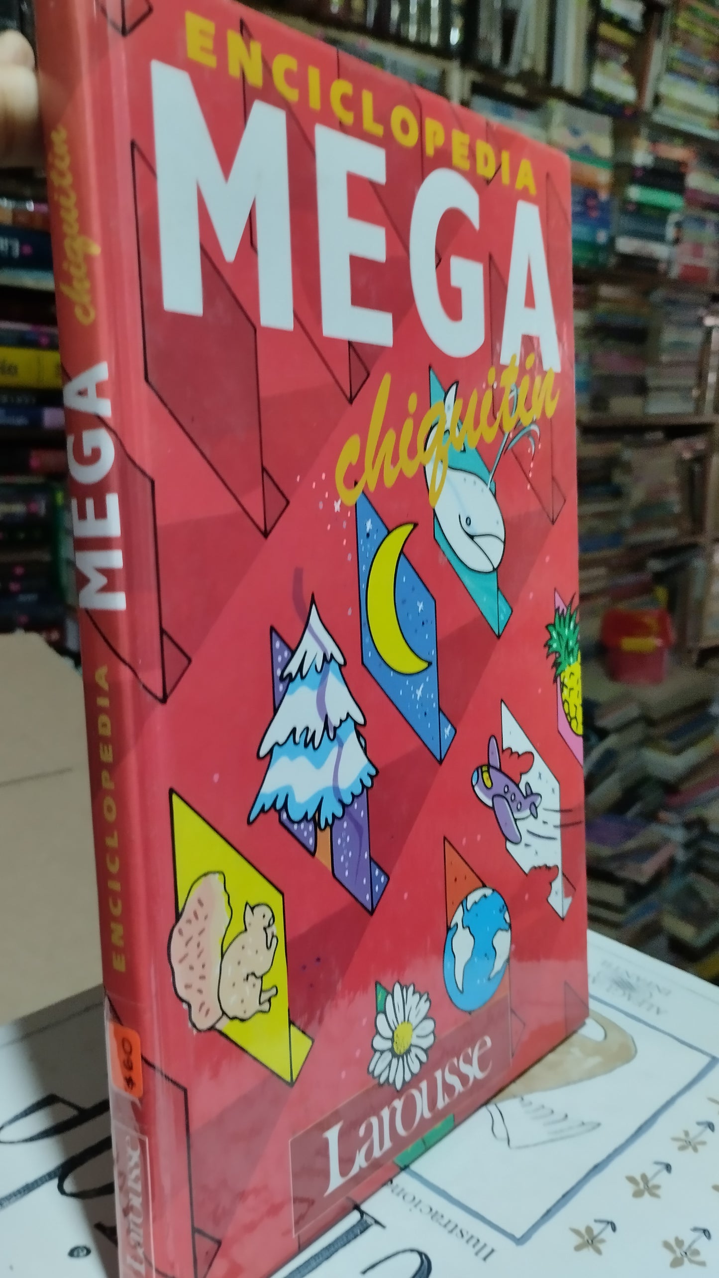 ENCICLOPEDIA MEGA CHIQUITIN POR ENCICLOPEDIA LAROUSSE LIBRO USADO INFANTIL ALDAMA