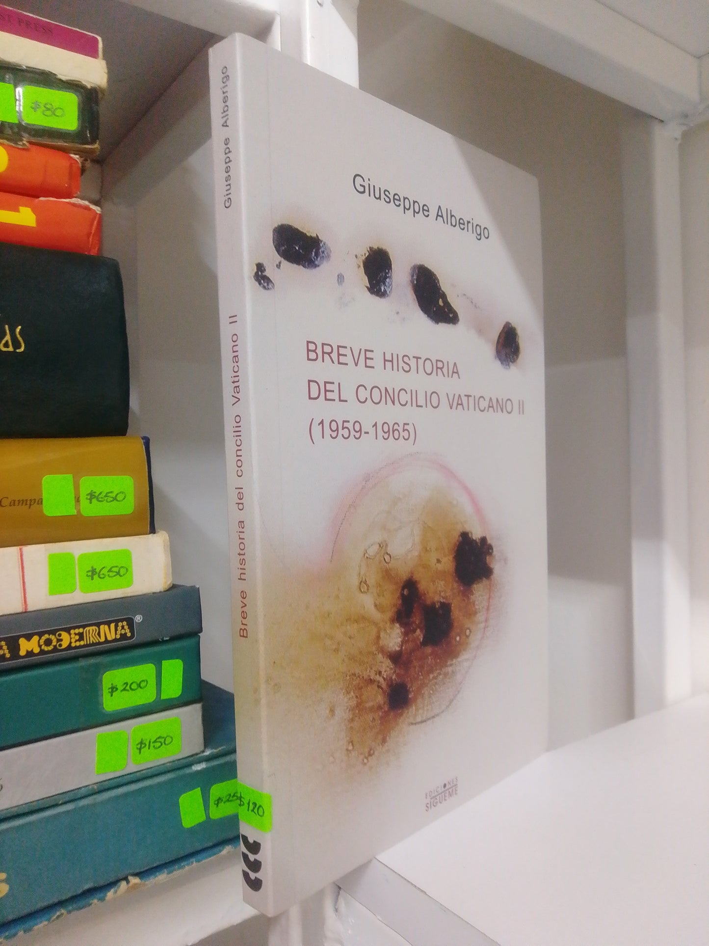BREVE HISTORIA DEL CONCILIO VATICANO II, GIUSEPPE ALBERIGO, USADO, RELIGION, JUAREZ 515