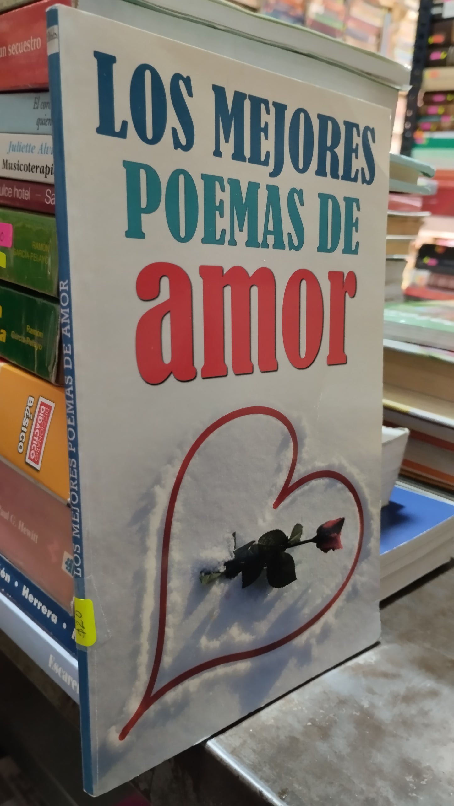 LOS MEJORES POEMAS DE AMOR LIBRO USADO POESIA ALDAMA